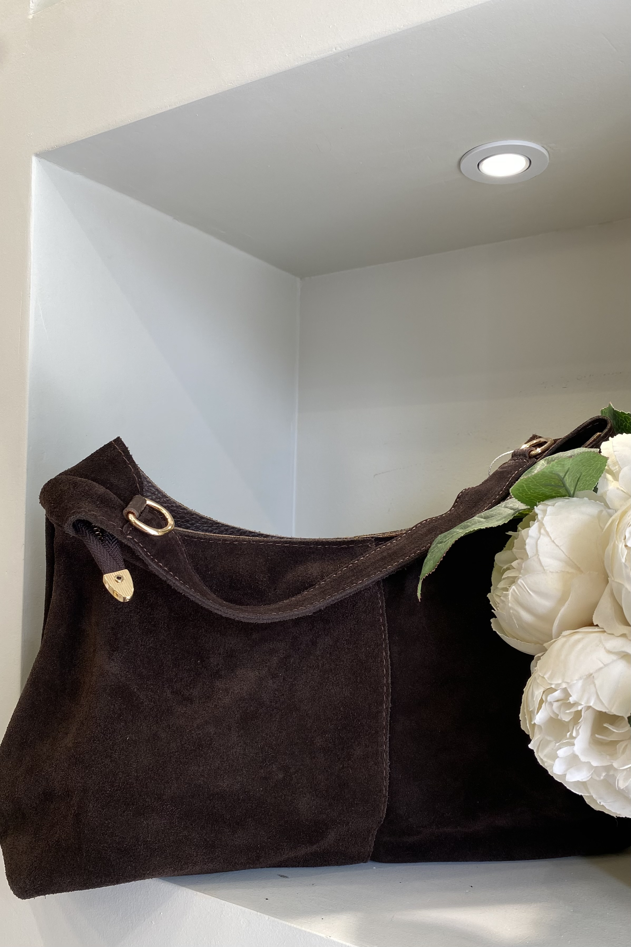 NORA SÜET OMUZ ÇANTA/0496