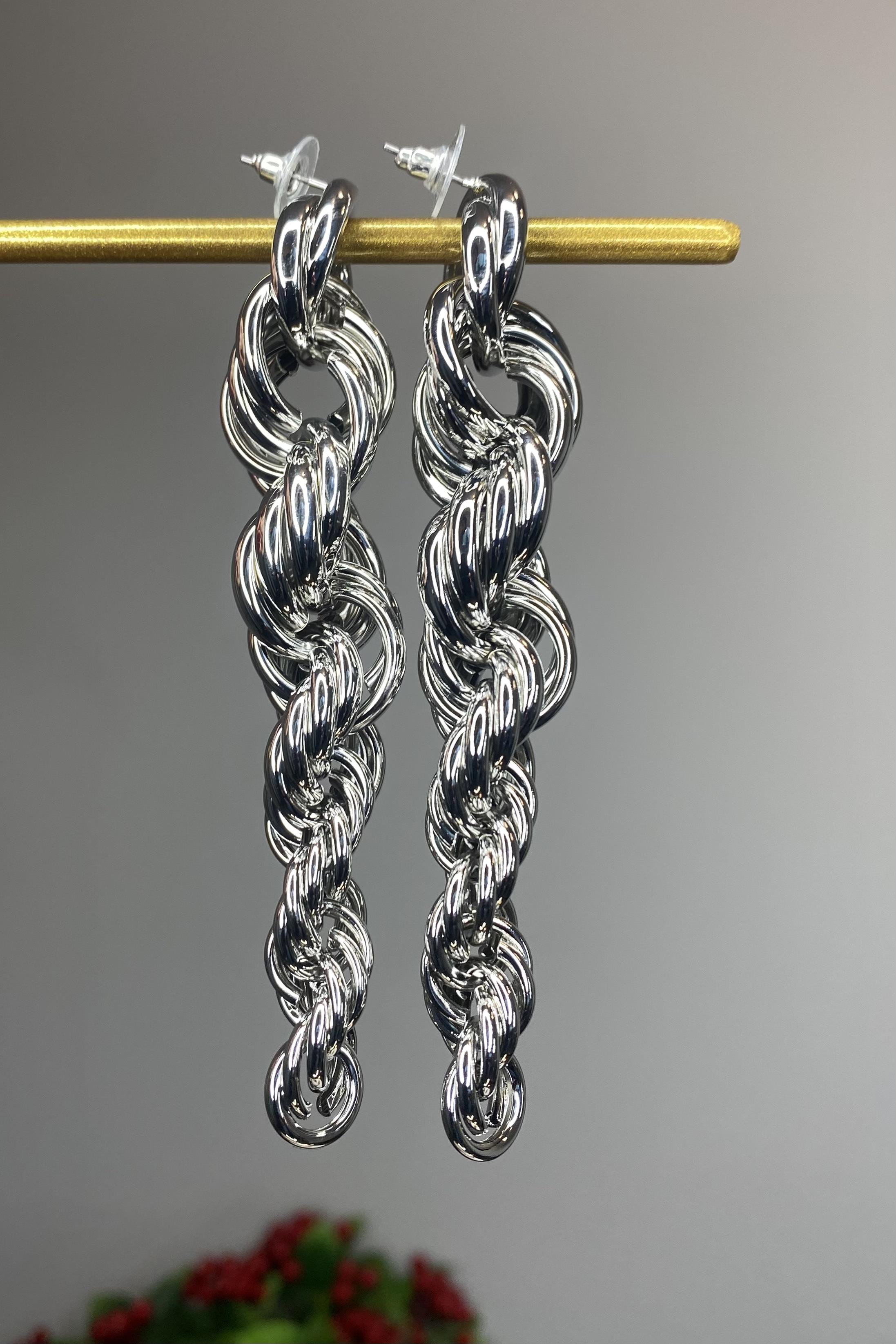 MEGA BURGU ZİNCİR KÜPE