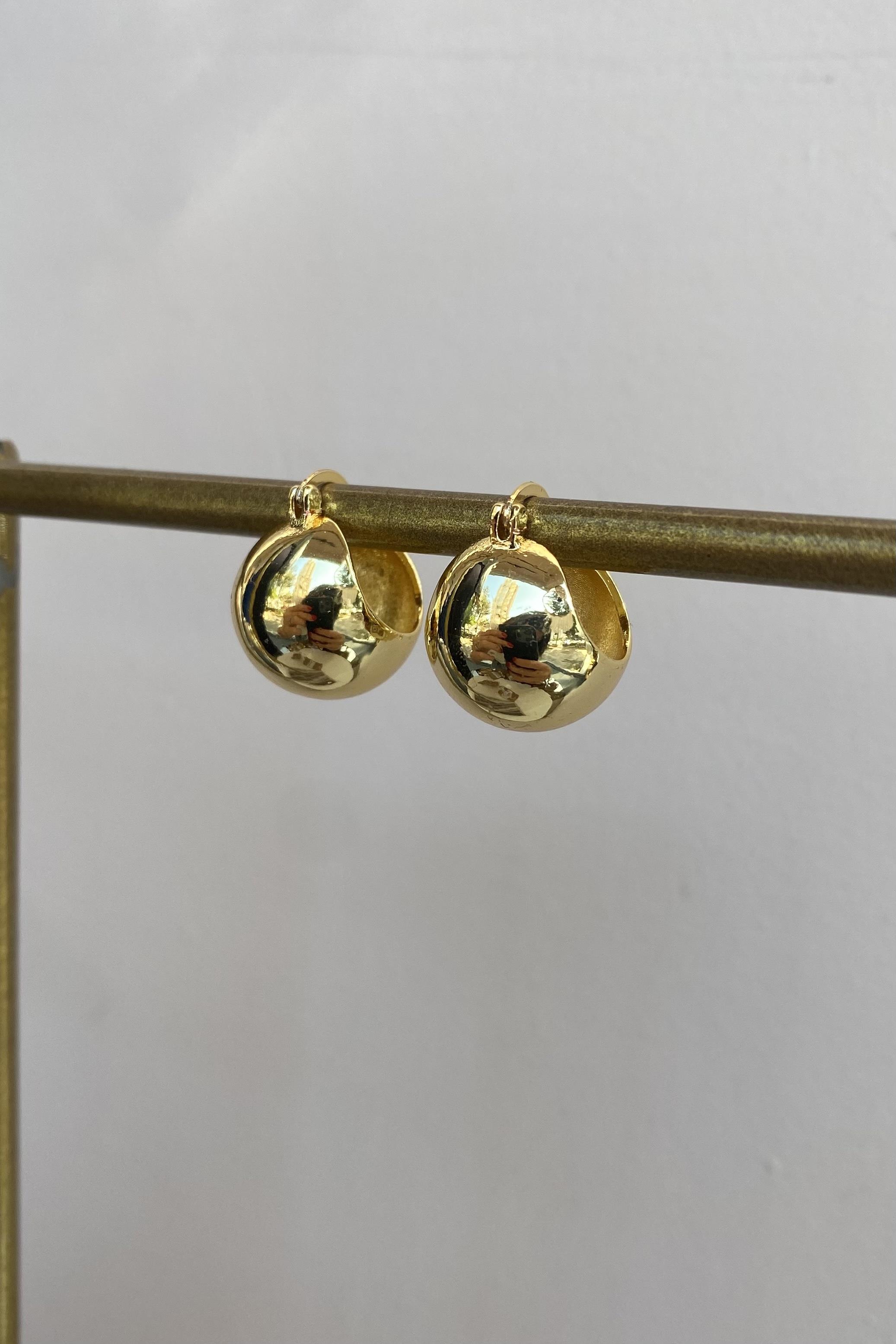 MİNİK TOP HALKA KÜPE