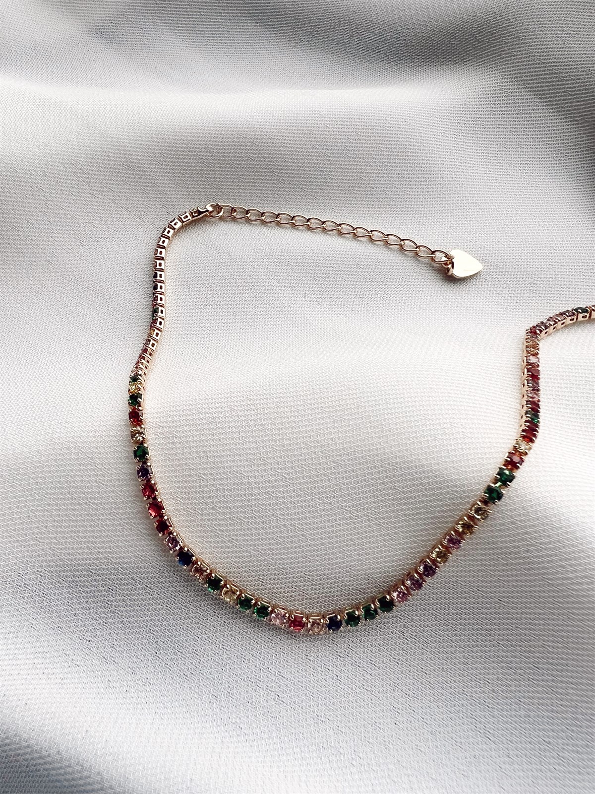 RENKLİ TAŞLI SU YOLU HALHAL