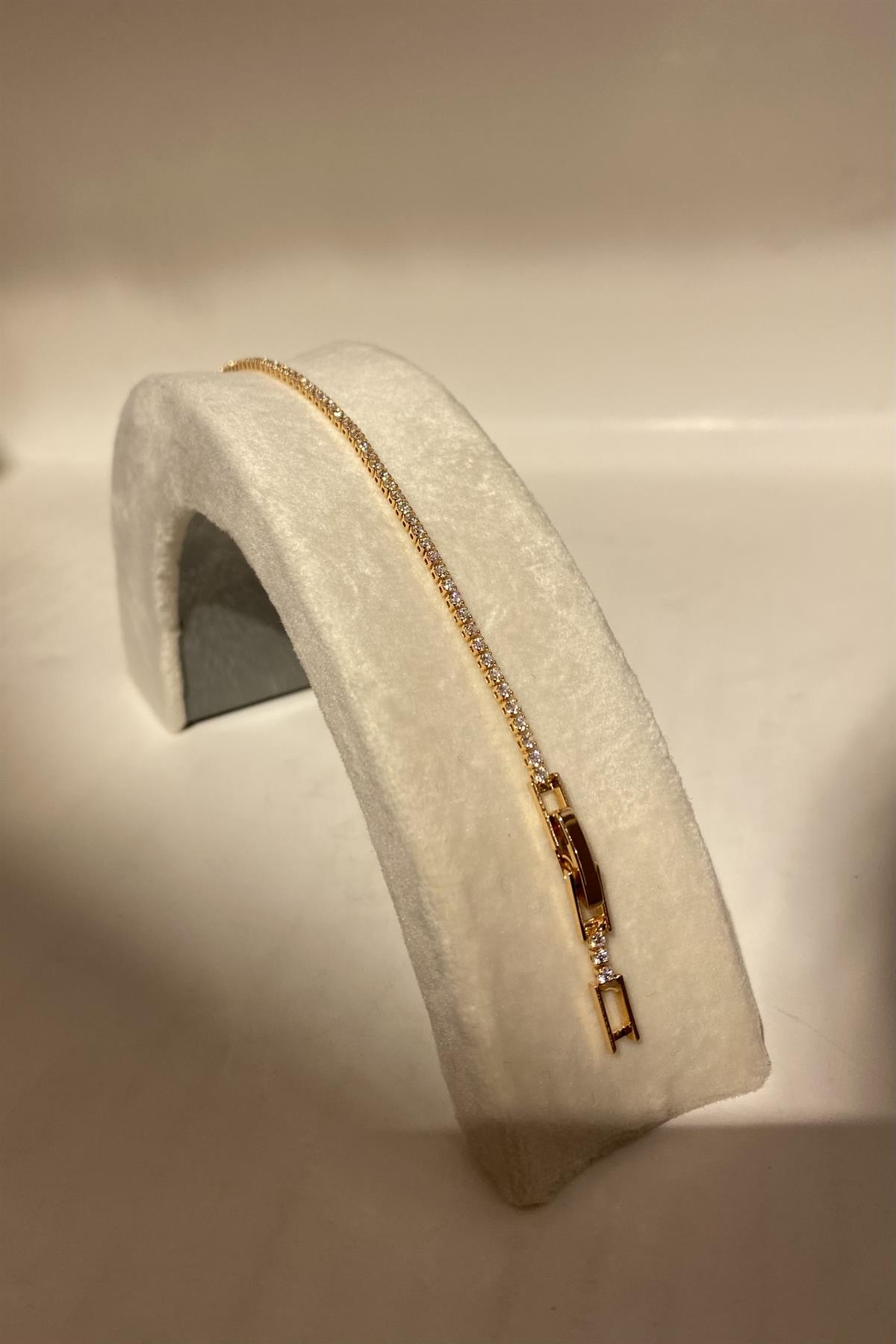 SU YOLU TAŞLI BİLEZİK 1mm