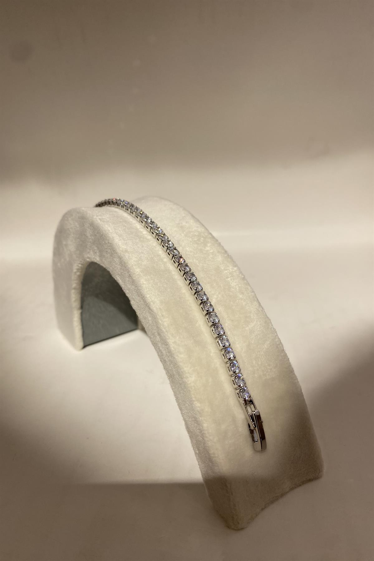 SU YOLU TAŞLI BİLEZİK 3mm