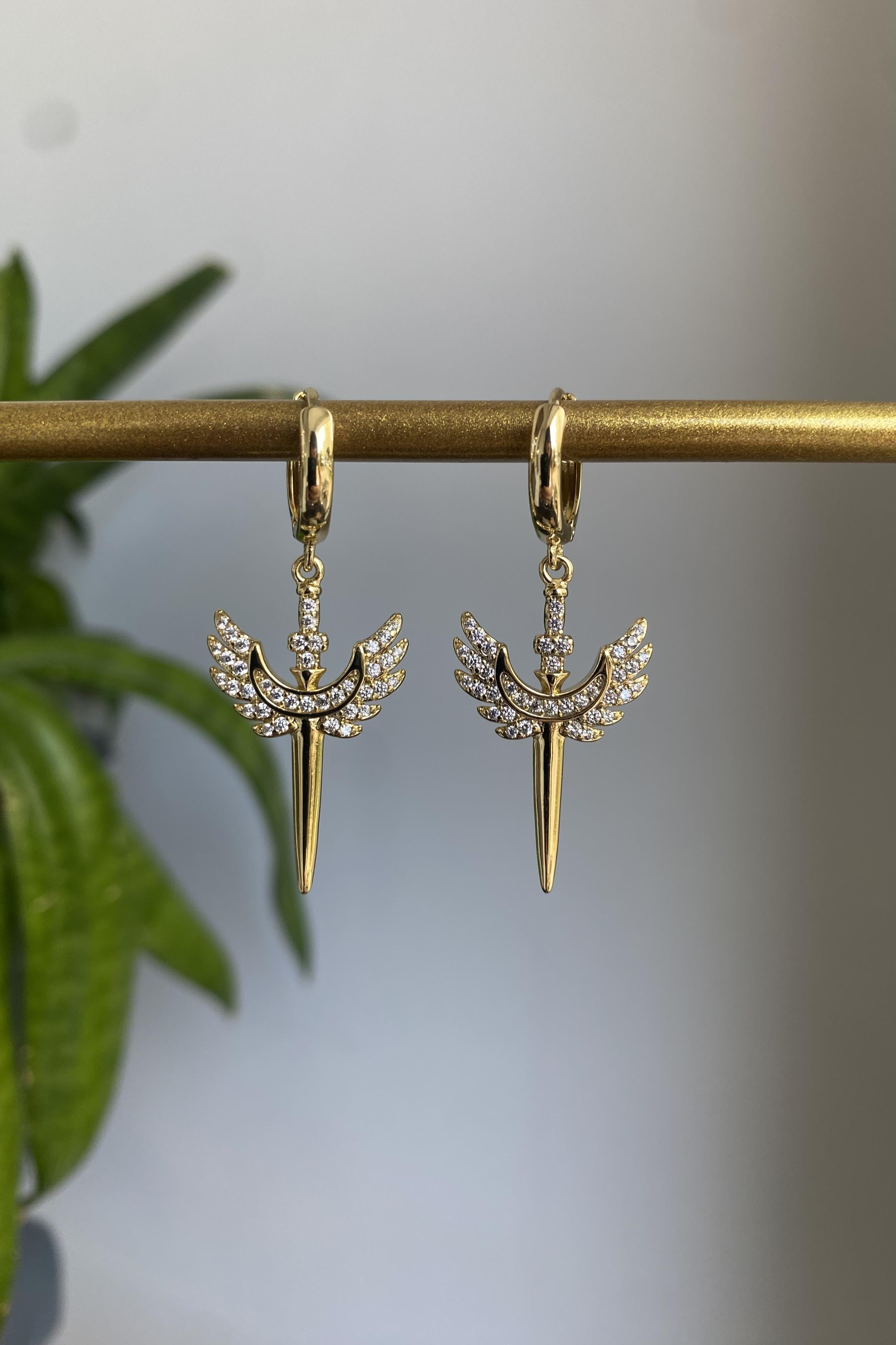 TAŞLI ANKA KUŞ KÜPE