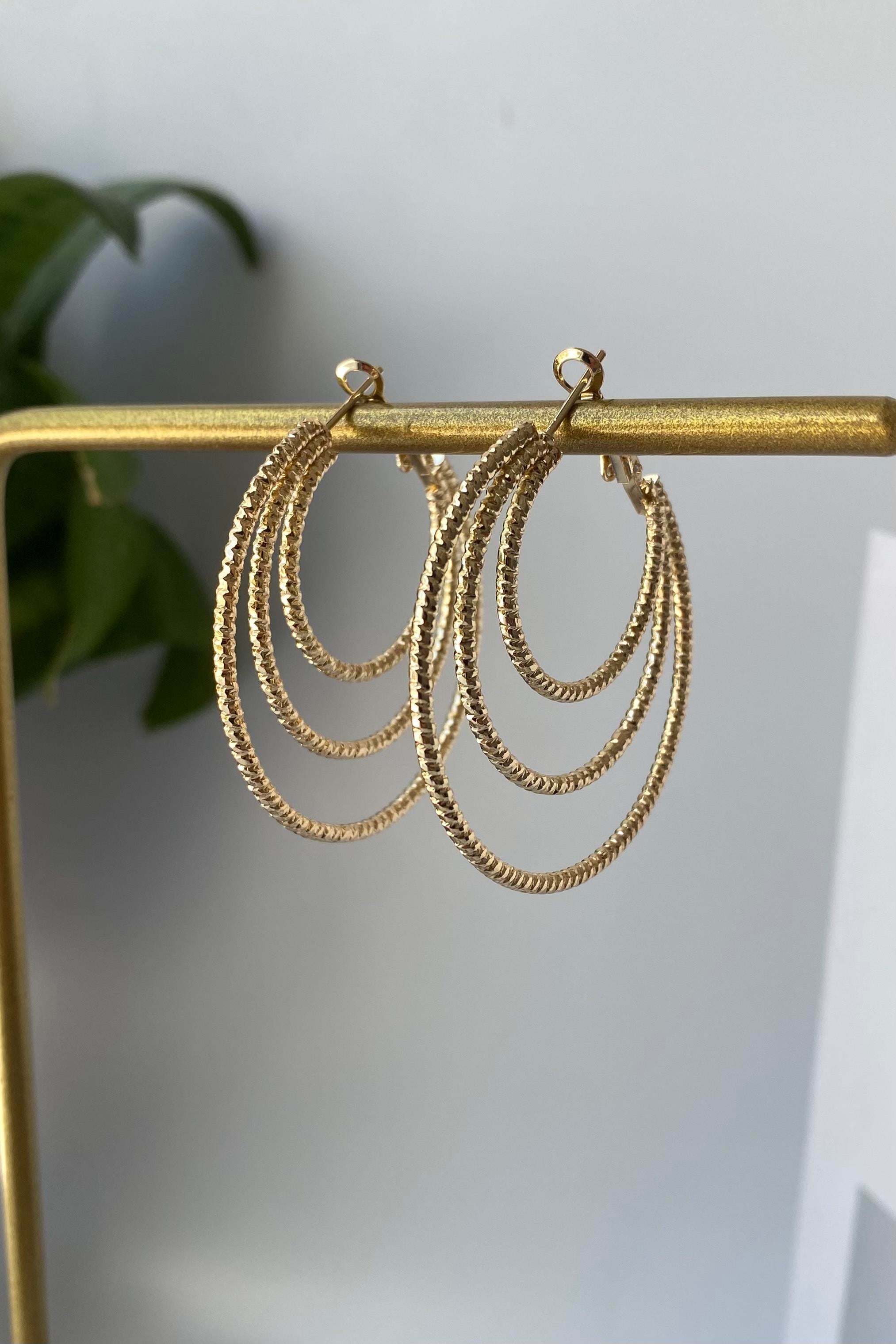 ÜÇ ŞERİTLİ BÜYÜK AY KÜPE