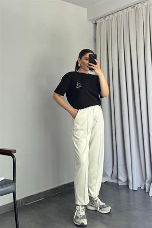 ÇİMA DİKİŞLİ MODAL KUMAŞ EŞOFMAN/3513