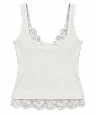 DANTELLİ KOMBİNE HALTER TOP/260731