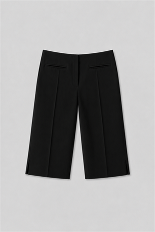 NERVÜRLÜ BERMUDA PANTOLON/9020