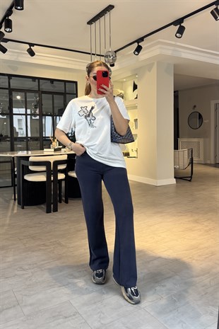 BELİ DÜZ OYSH PALAZZO PANTOLON