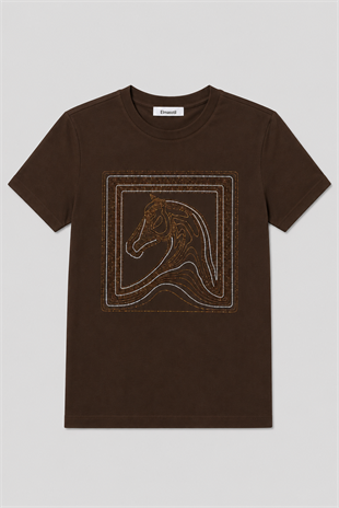 SERPME TAŞLI İPK T-SHIRT