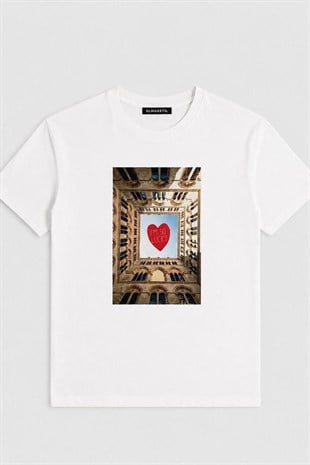 IM SO LUCKY YAZILI T-SHIRT