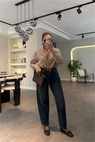 YÜKSEK BEL BALON MOM JEAN/24186