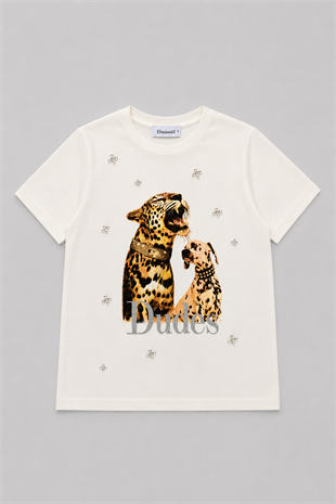 DUDES TAŞLI T-SHIRT