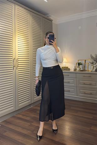 TÜL YIRTMAÇLI ETEK/1099