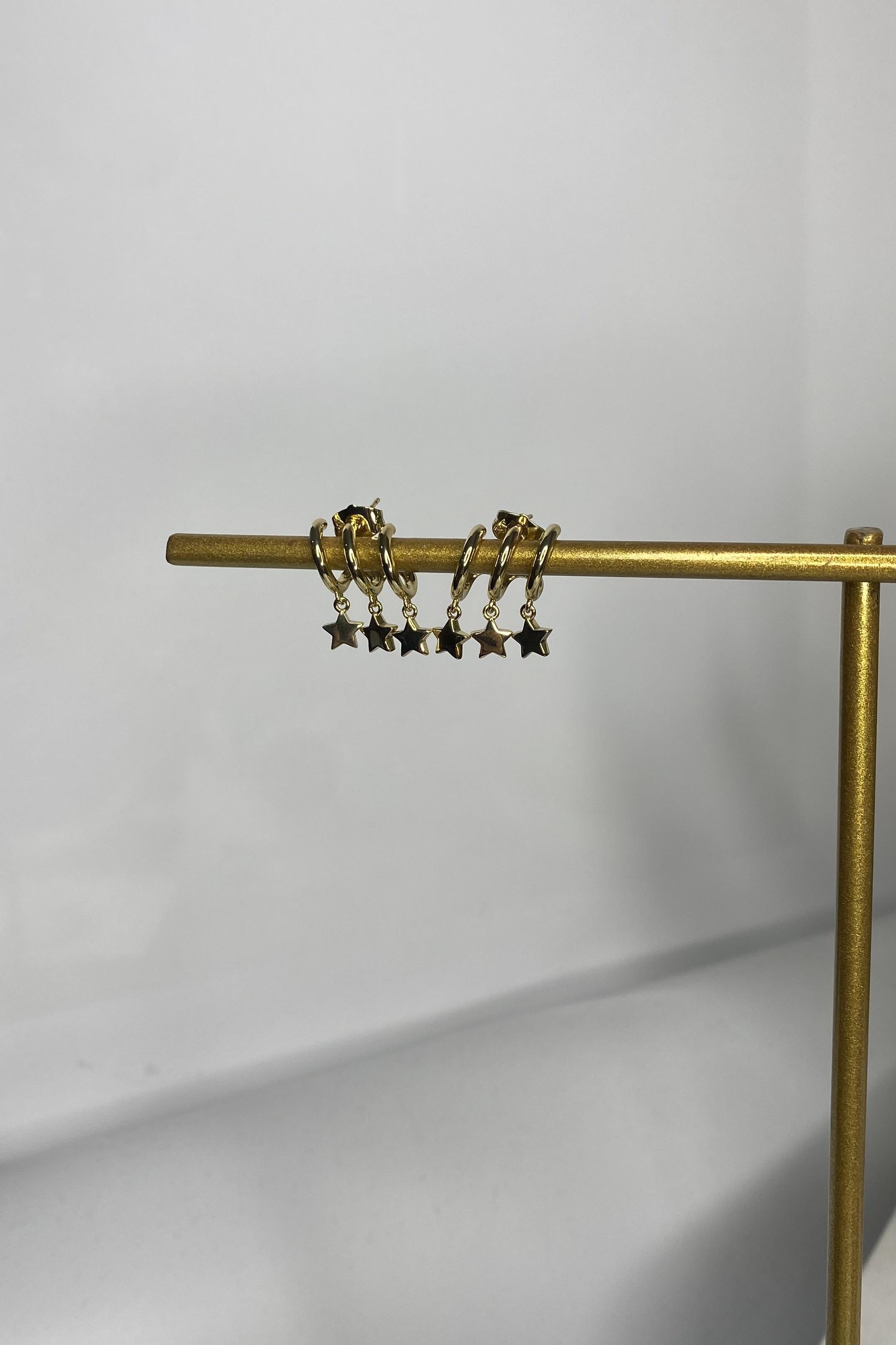 3'LÜ ÇİVİ KÜPE 1cm