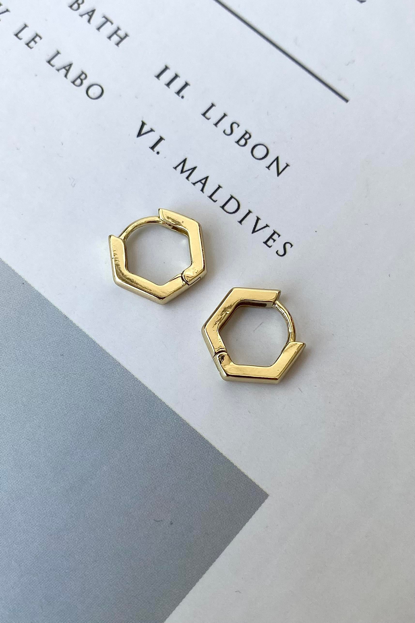 ALTIGEN HALKA KÜPE 1.3 CM