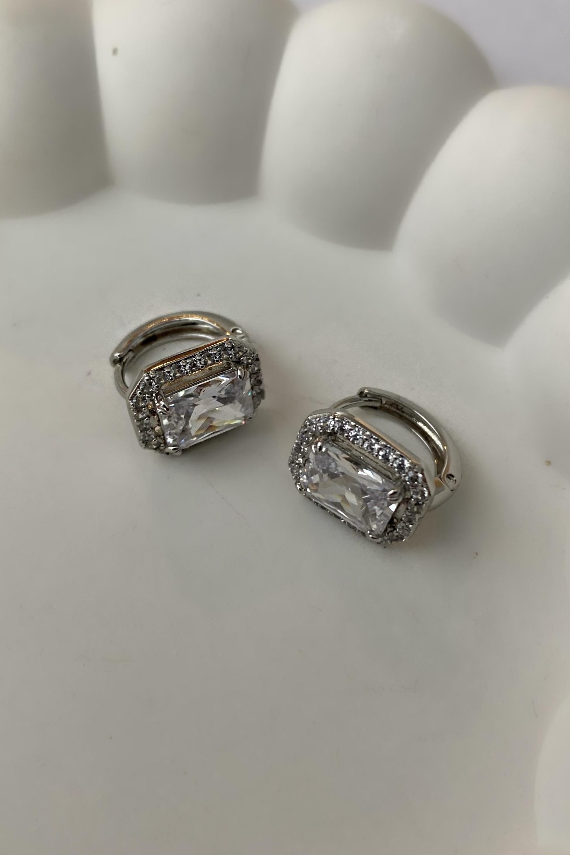 BAGET HALKA KÜPE 1 CM