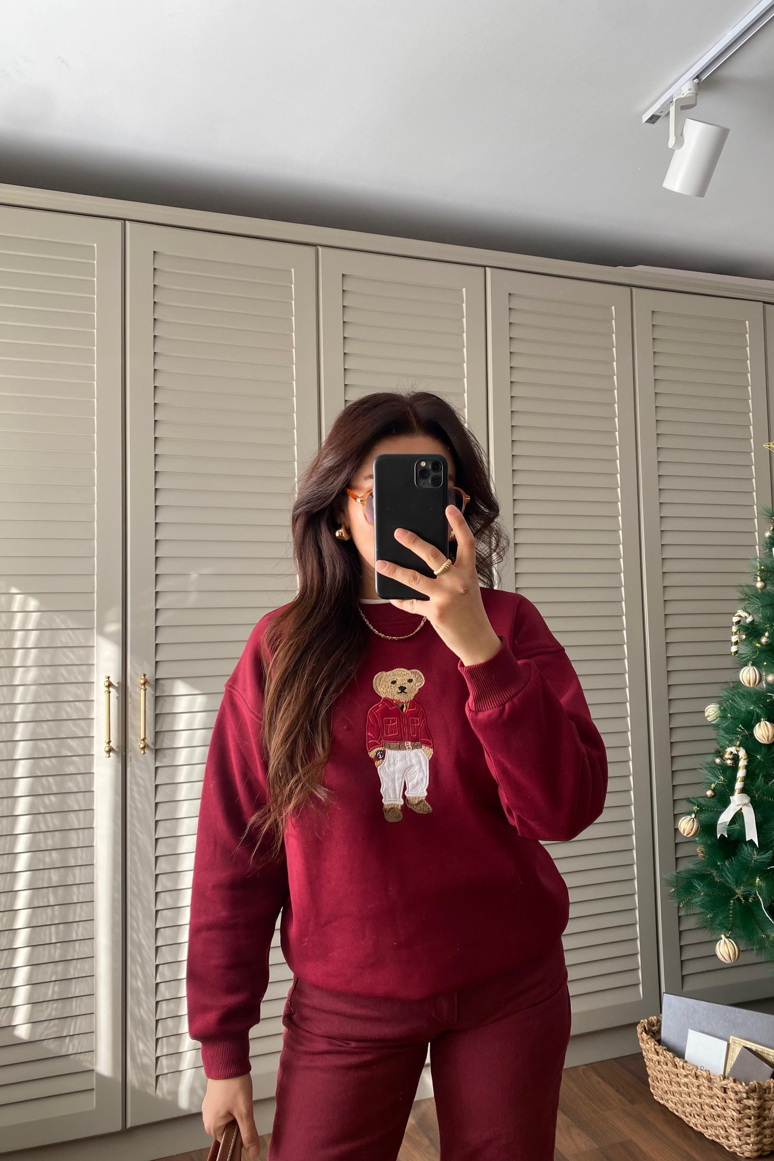 BEAR NAKIŞLI SWEATŞHIRT/0522