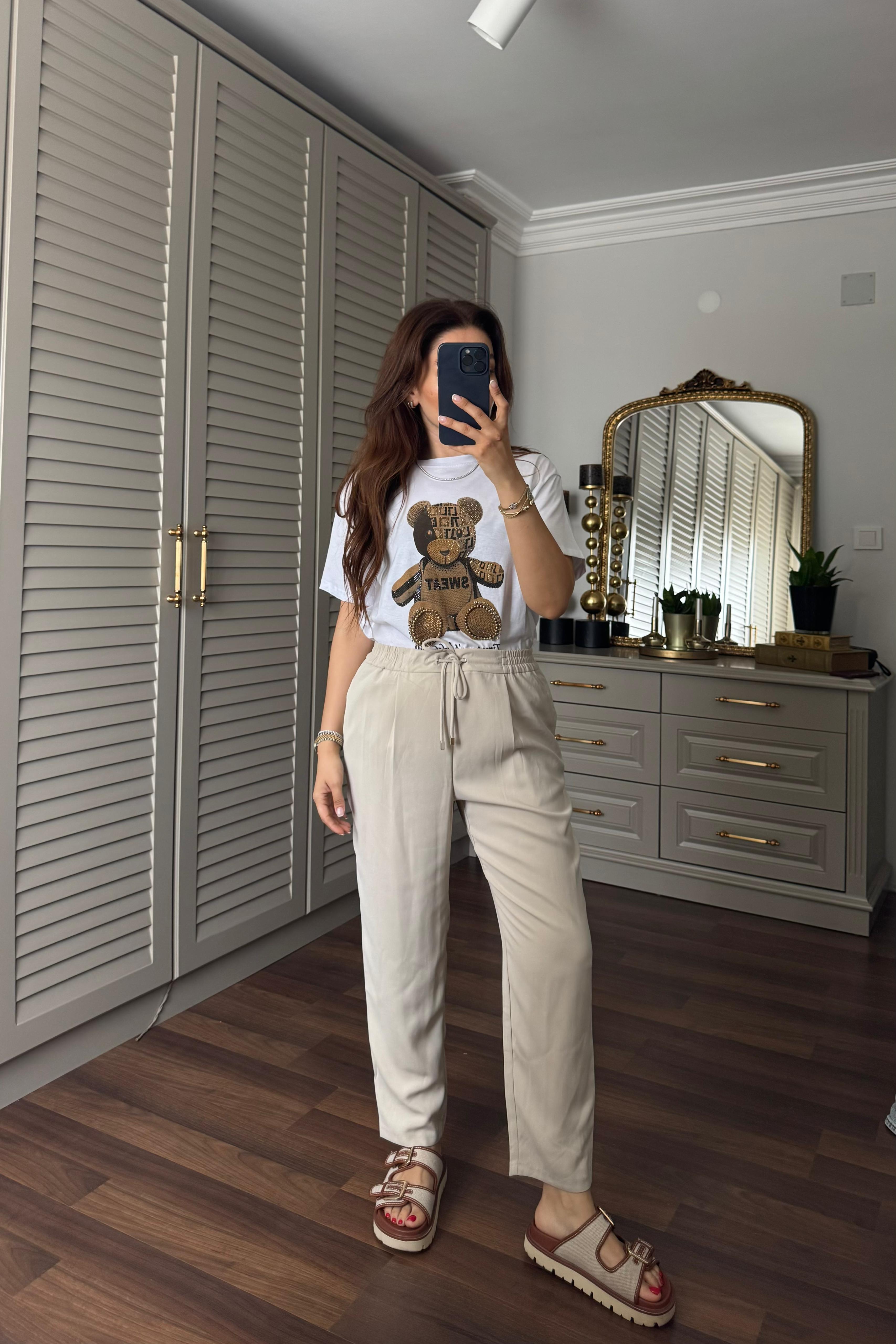 BELİ LASTİKLİ HAVUÇ PANTOLON/ZR