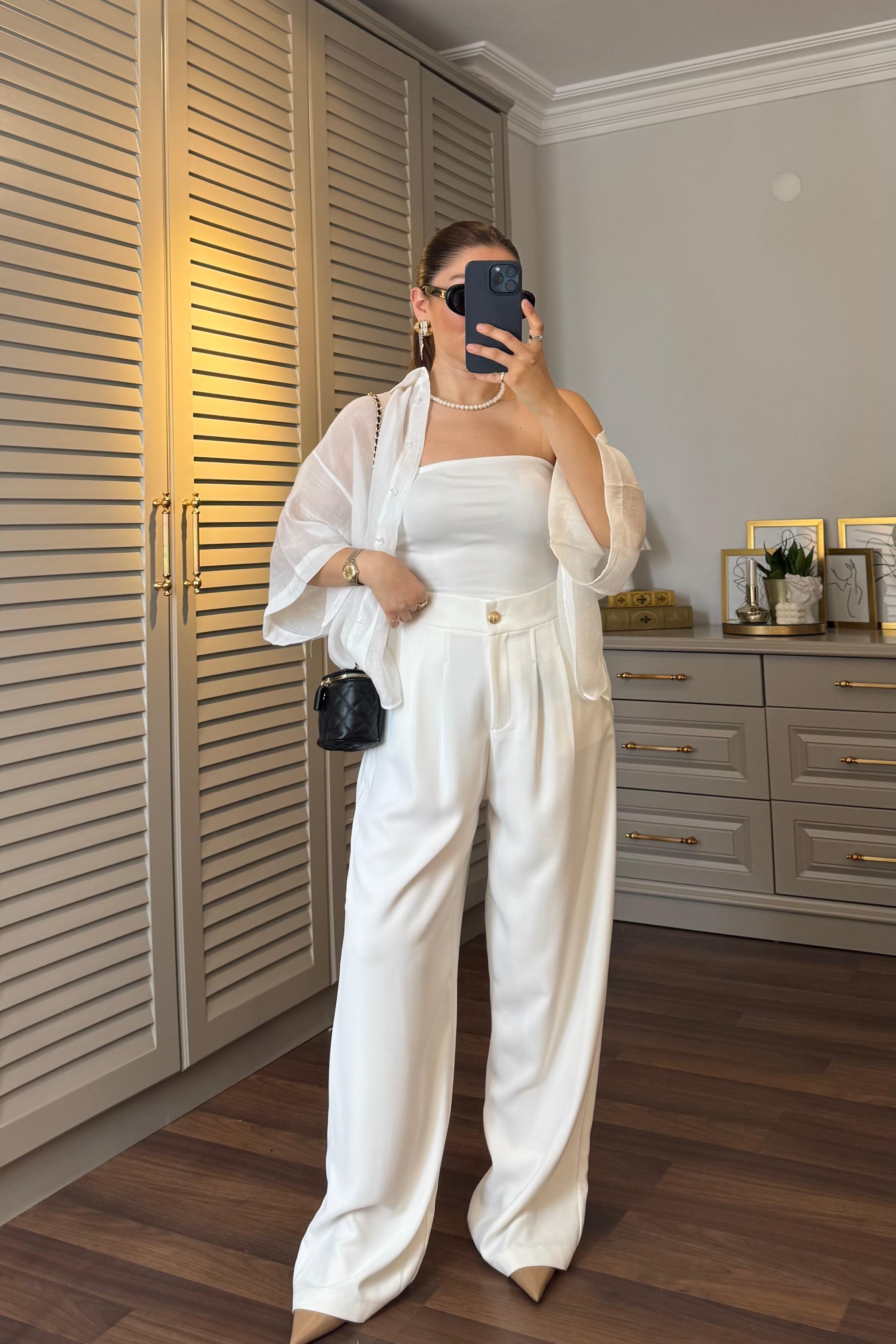 BELİ LASTİKLİ ZARA PANTOLON