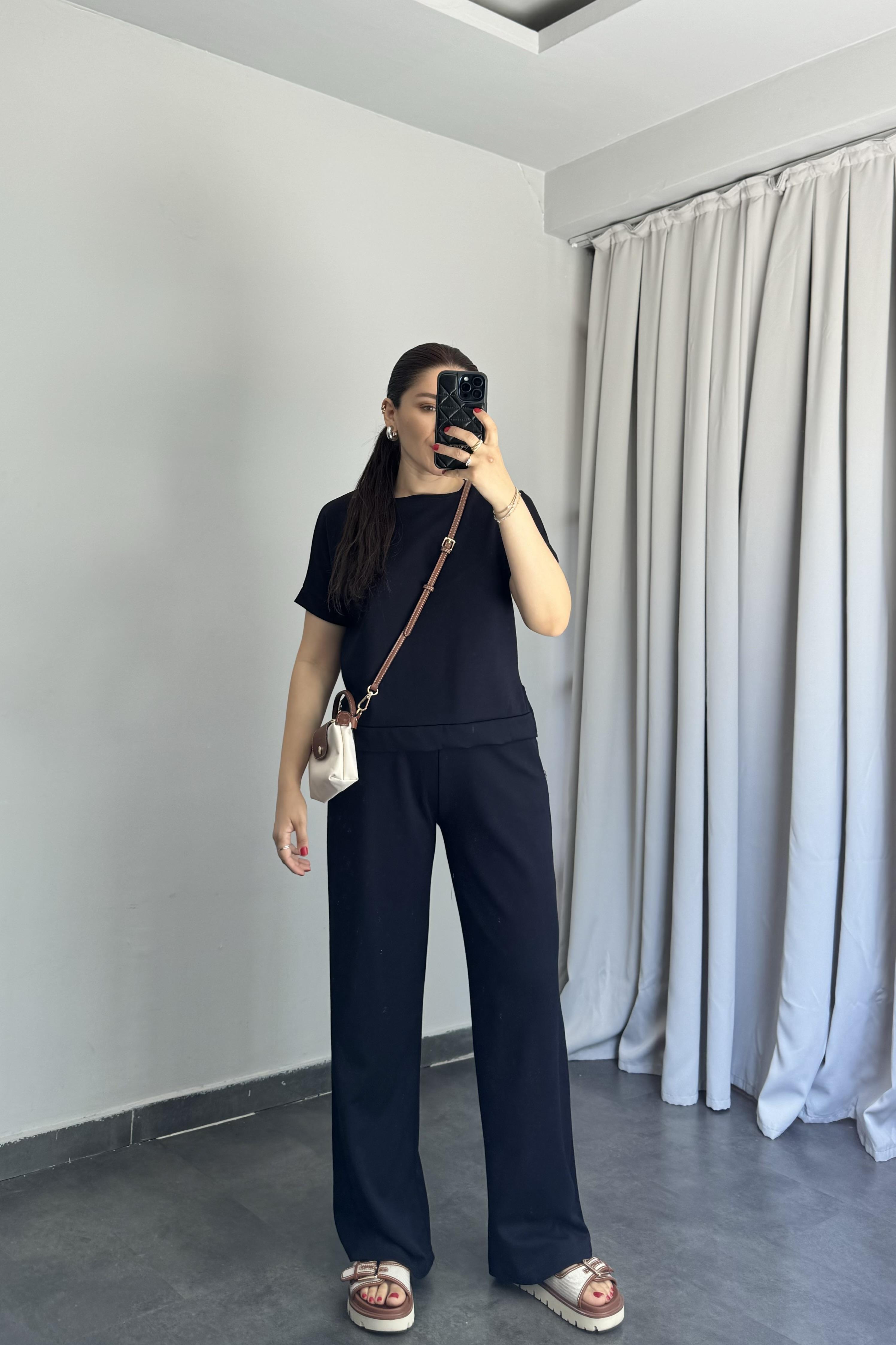 BİSİKLET YAKA MODAL TAKIM /6828