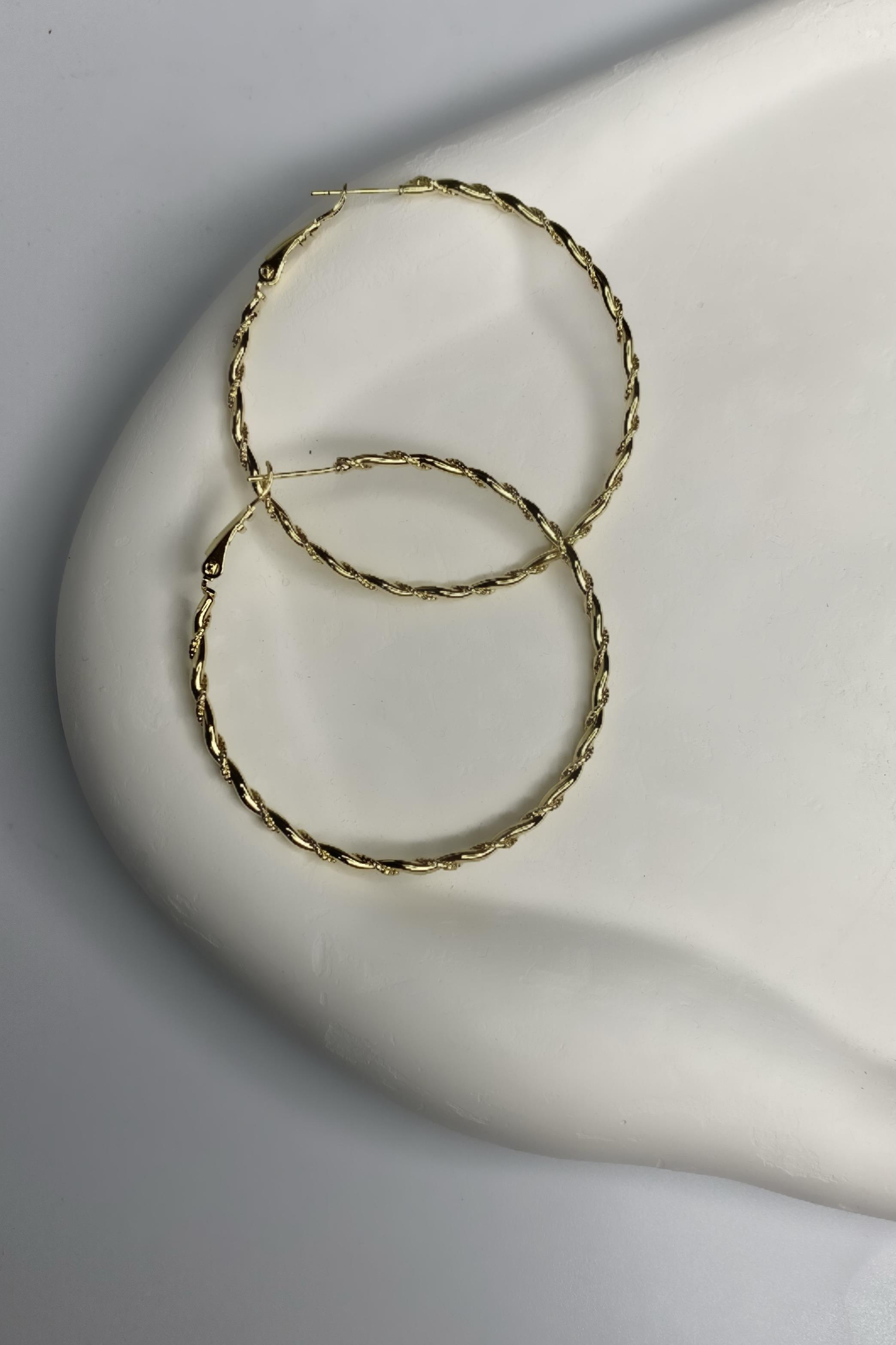 BURGU HALKA KÜPE 5 CM