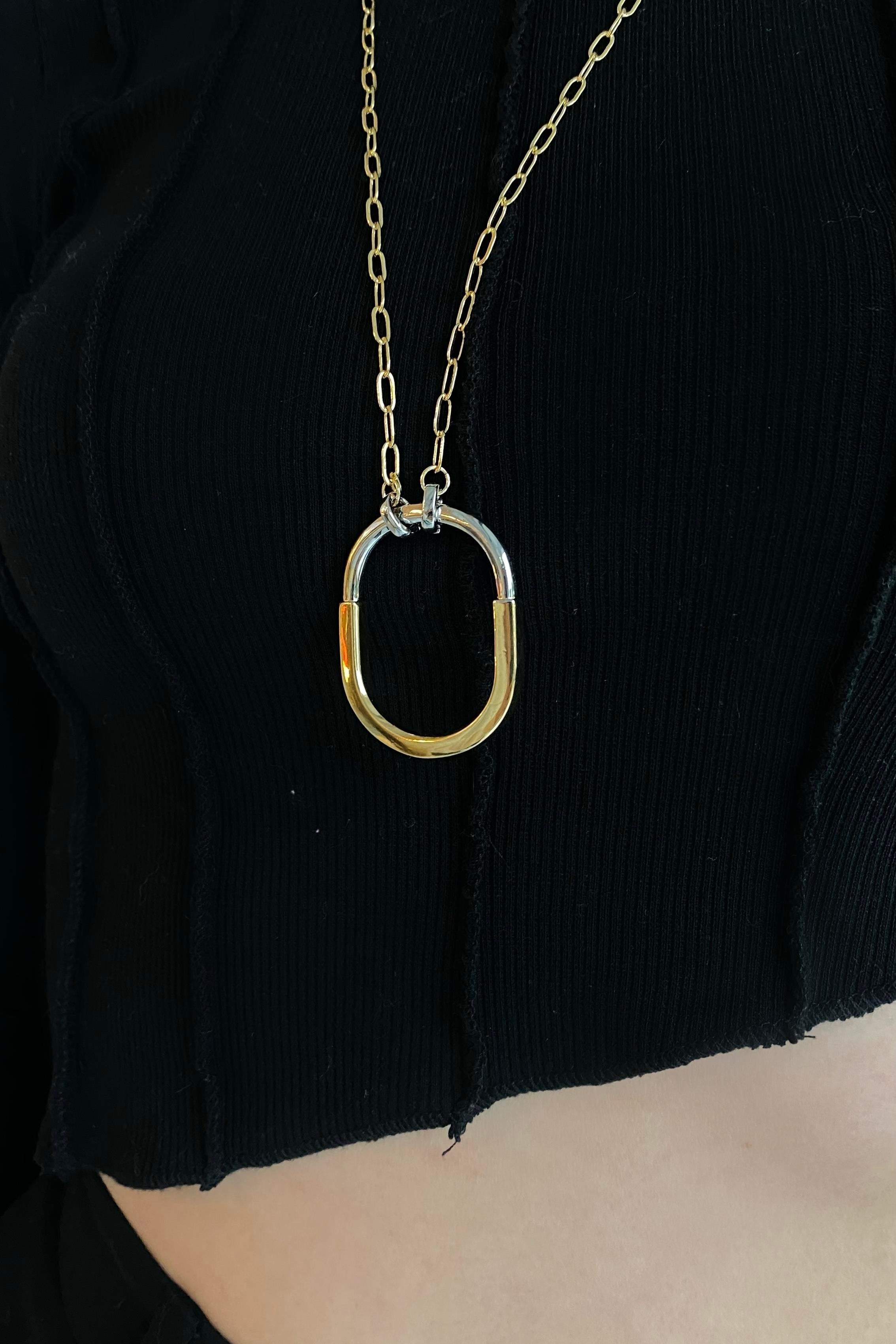 BÜYÜK OVAL TIFFANY KOLYE