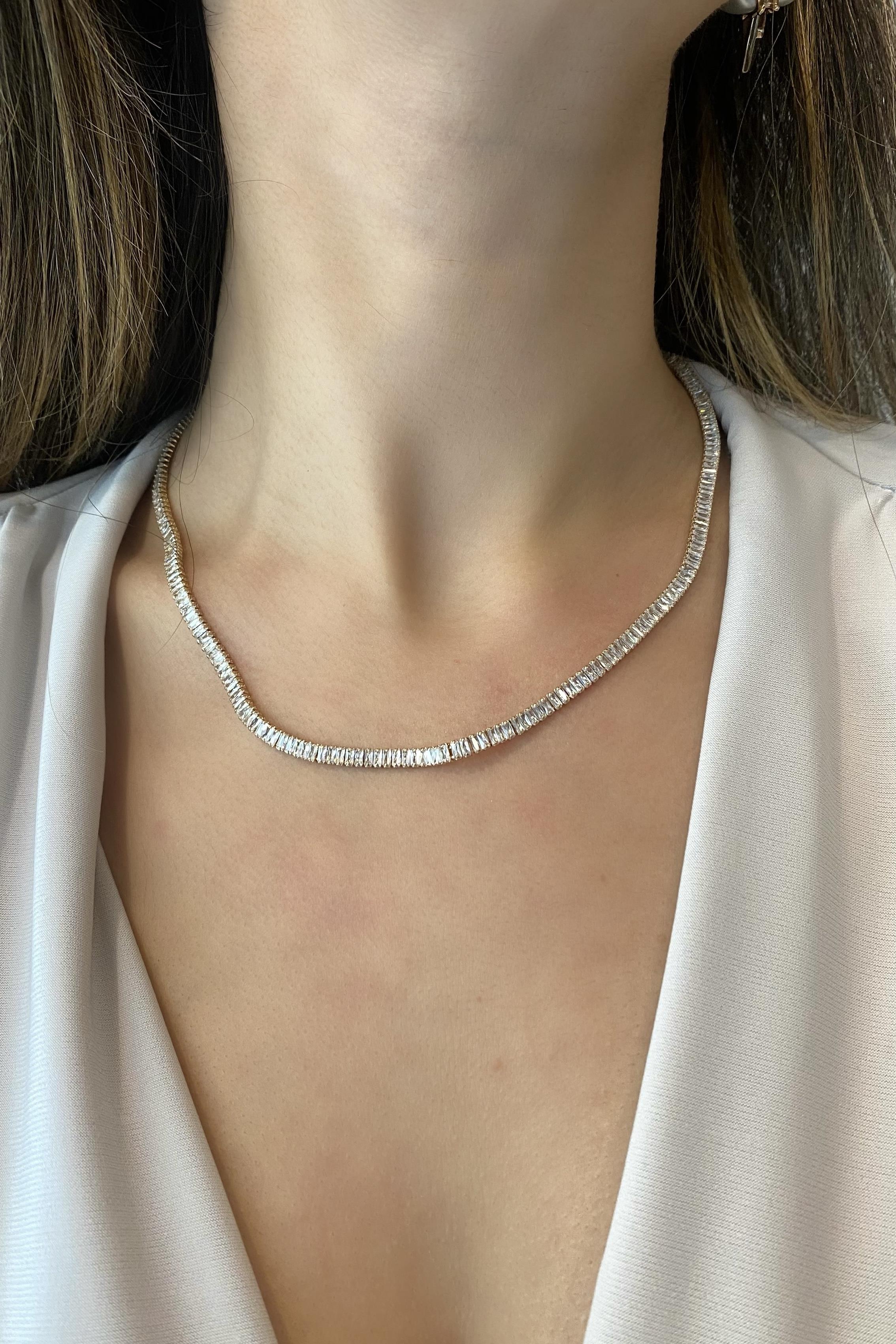 ÇELİK BAGET SU YOLU KOLYE 3mm