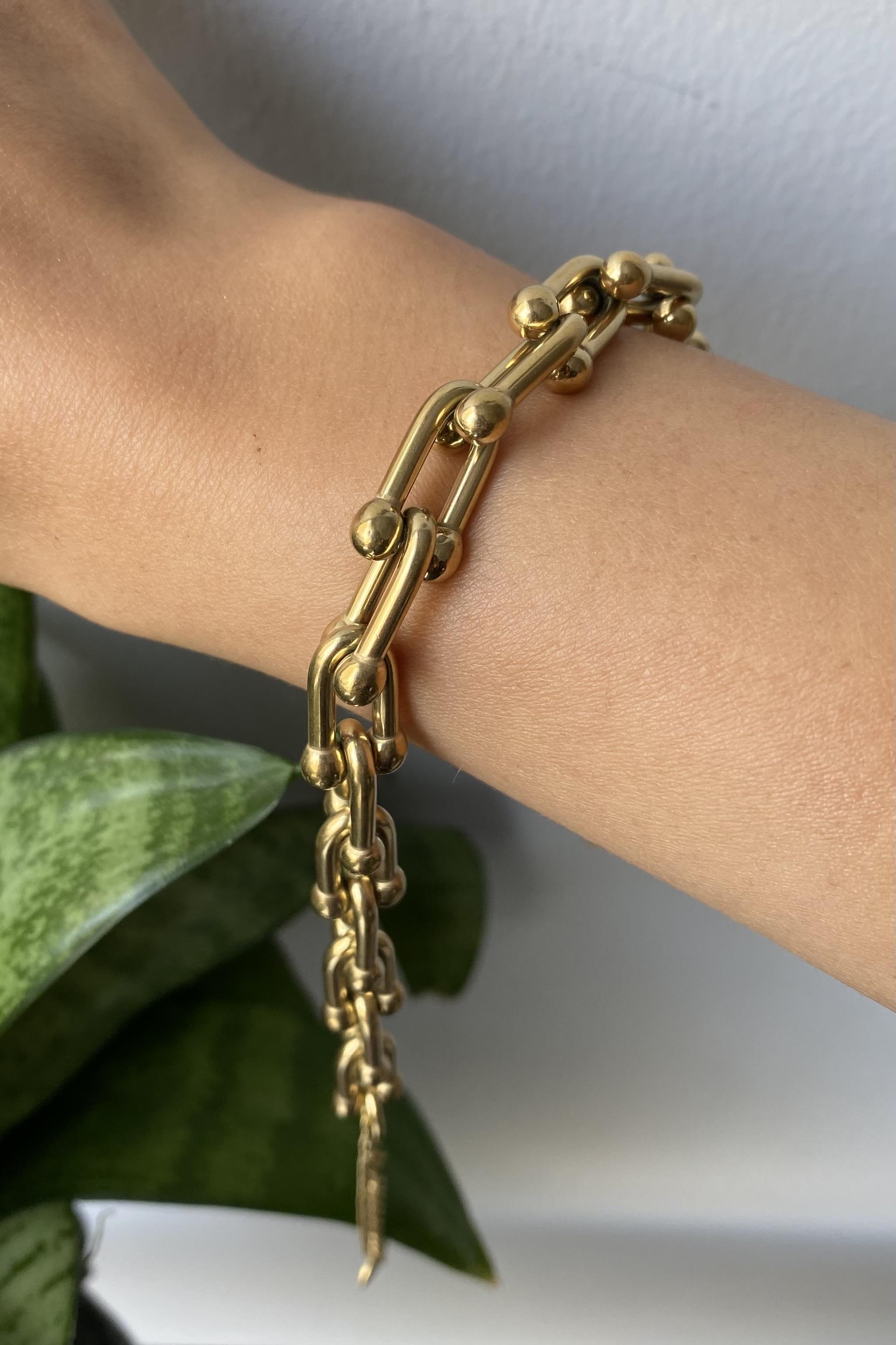 ÇELİK KALIN TIFFANY BİLEZİK