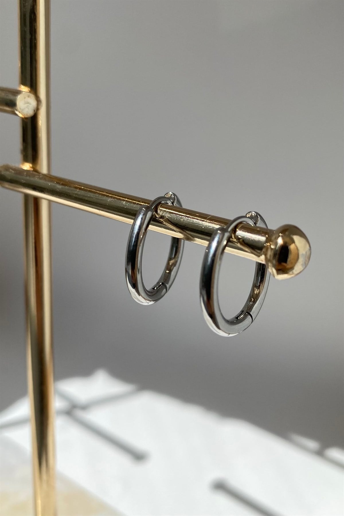 ÇELİK KLASİK HALKA KÜPE 2,5cm