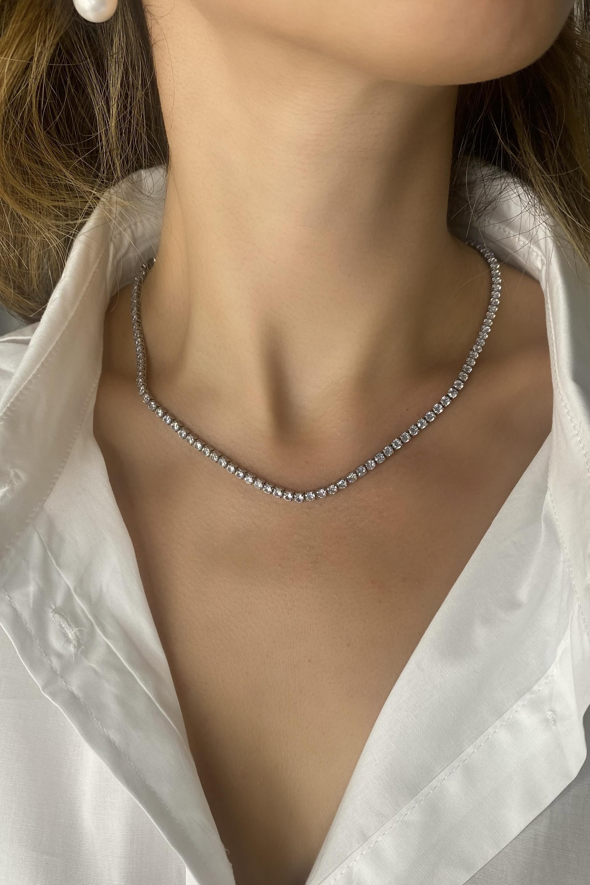 ÇELİK SU YOLU KOLYE 4mm