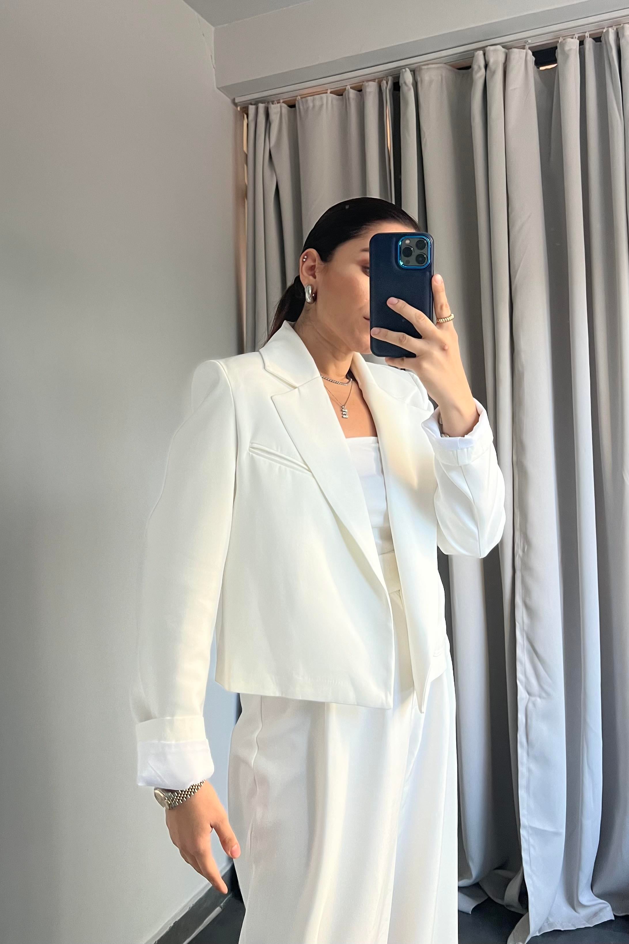 CEPLİ CROP CEKET/50006