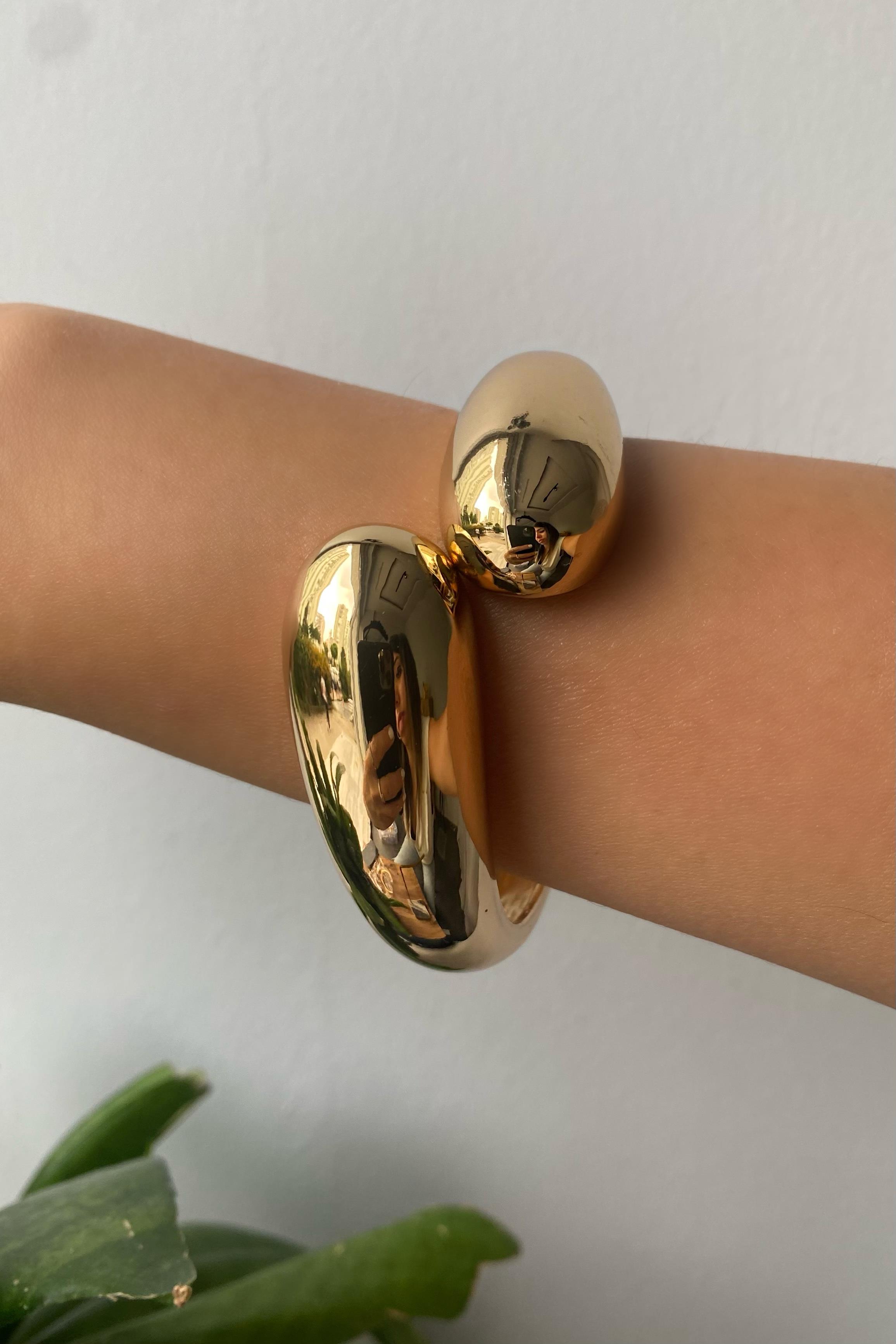 ÇİFT BAŞLI KELEPÇE BİLEZİK