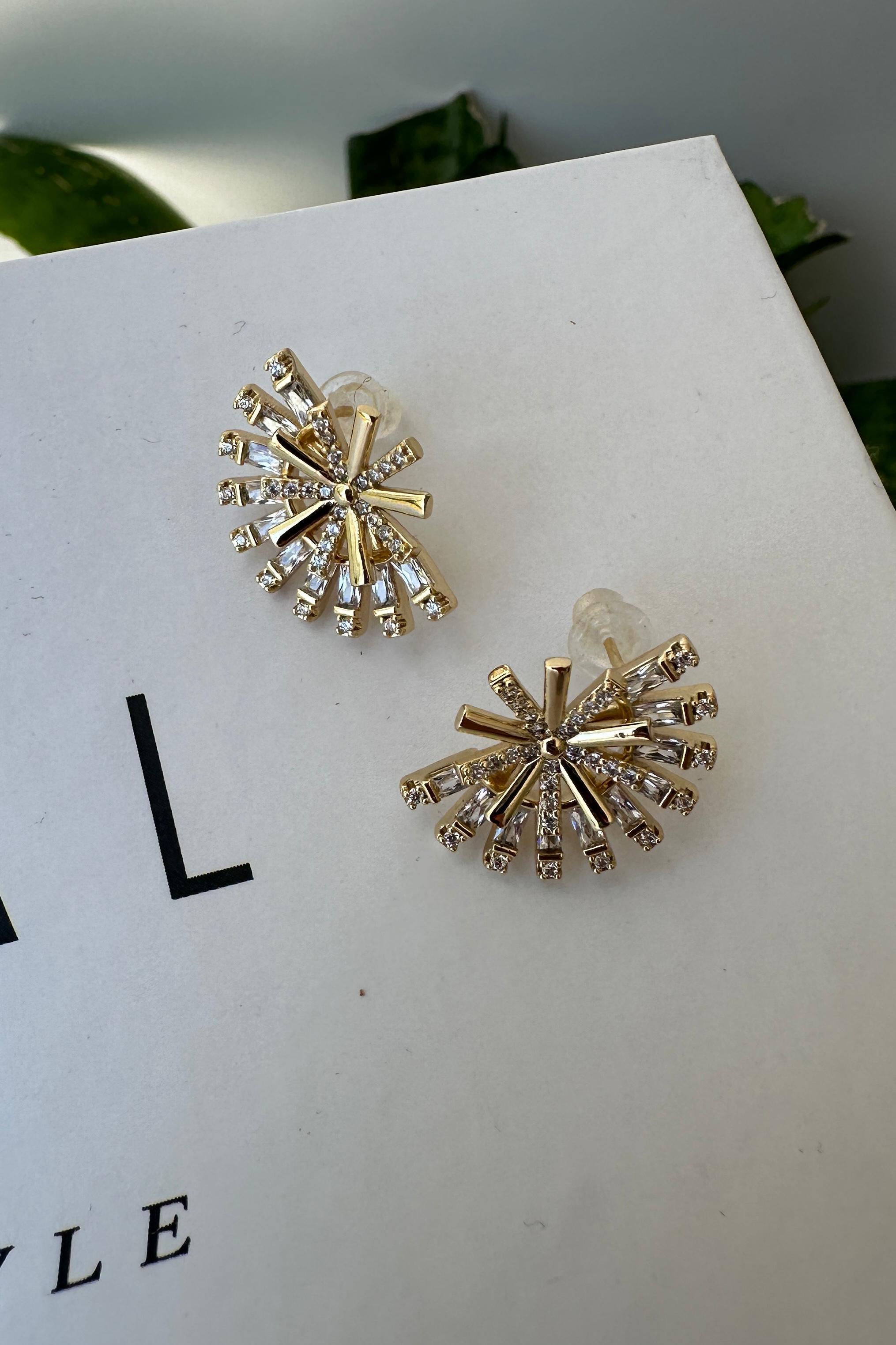 ÇİFT KAT YELPAZE KÜPE