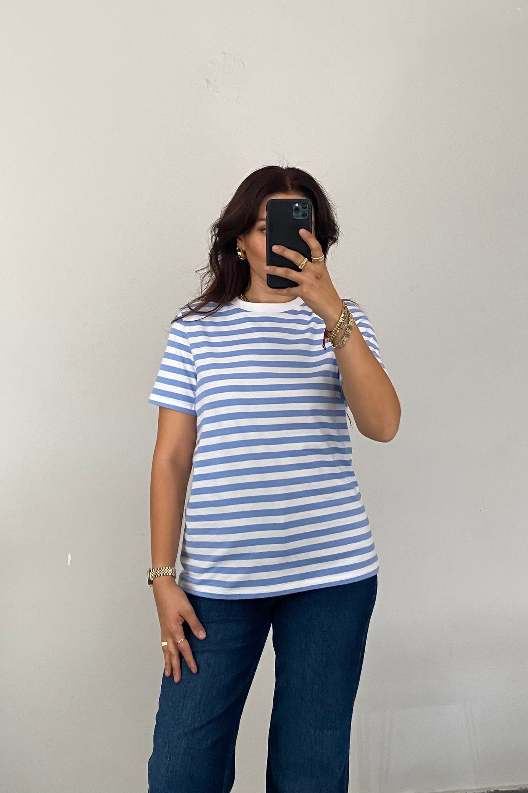ÇİZGİLİ BASIC T-SHIRT