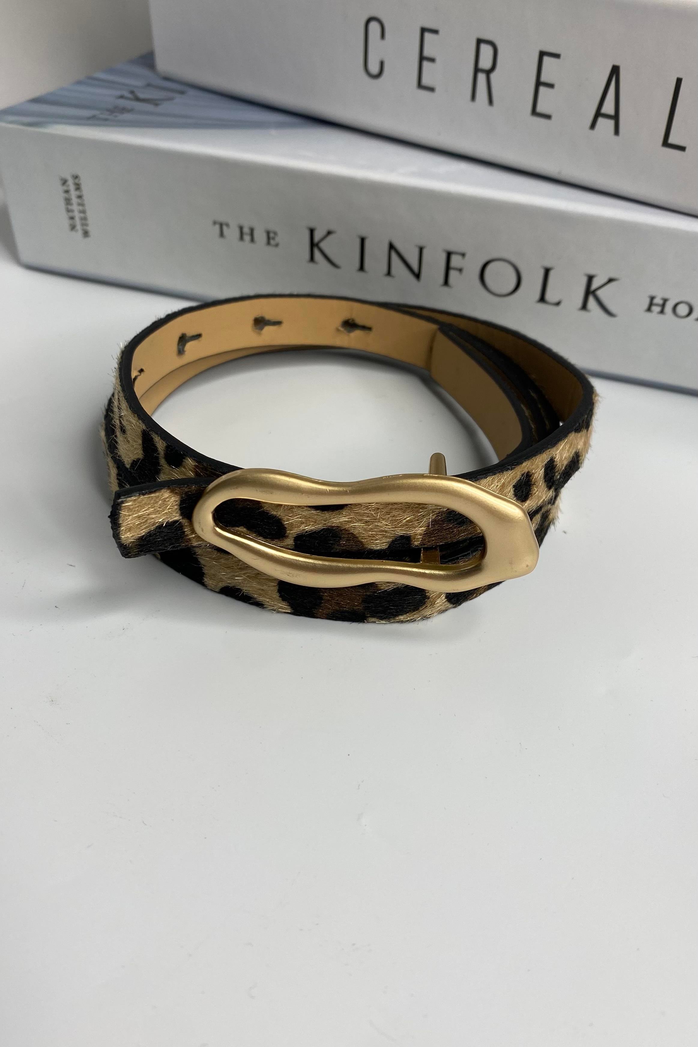 DALGALI ELİPS TOKALI KEMER