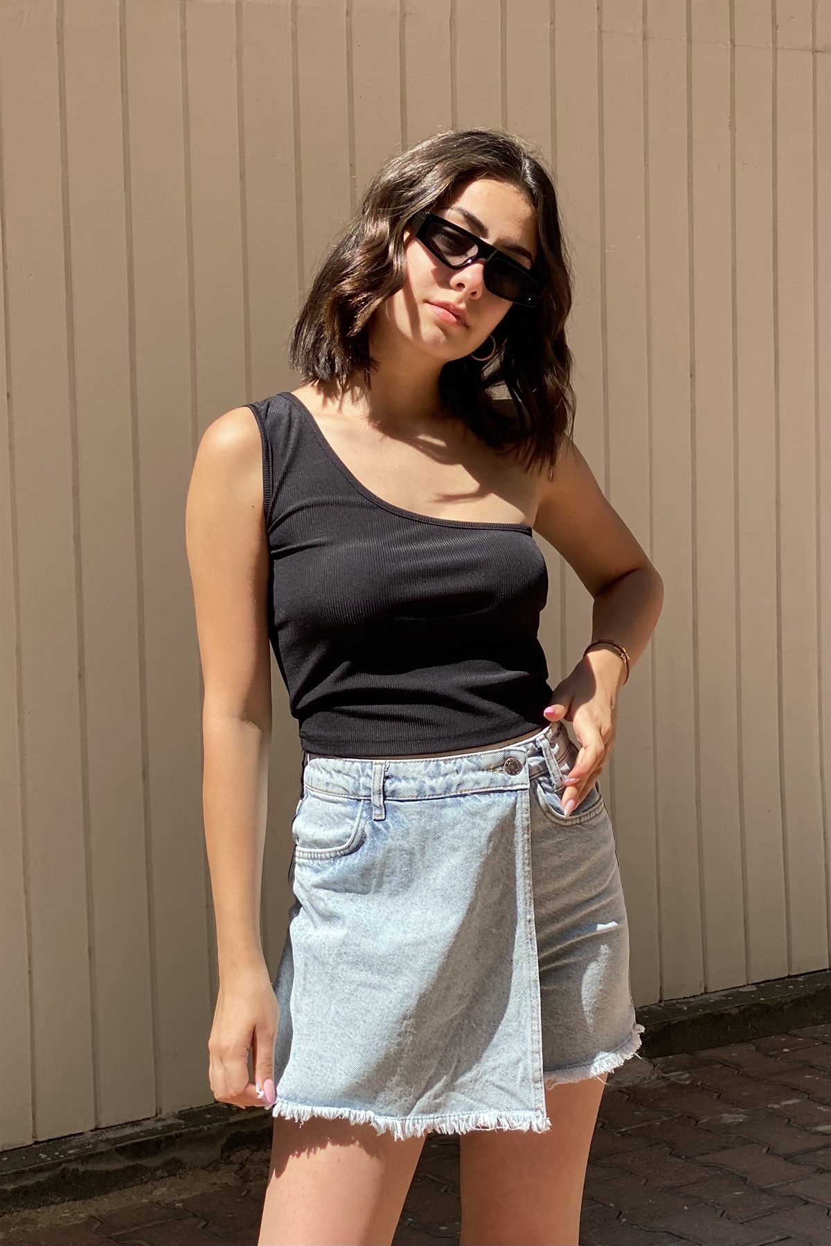 DENİM ŞORT ETEK/50314