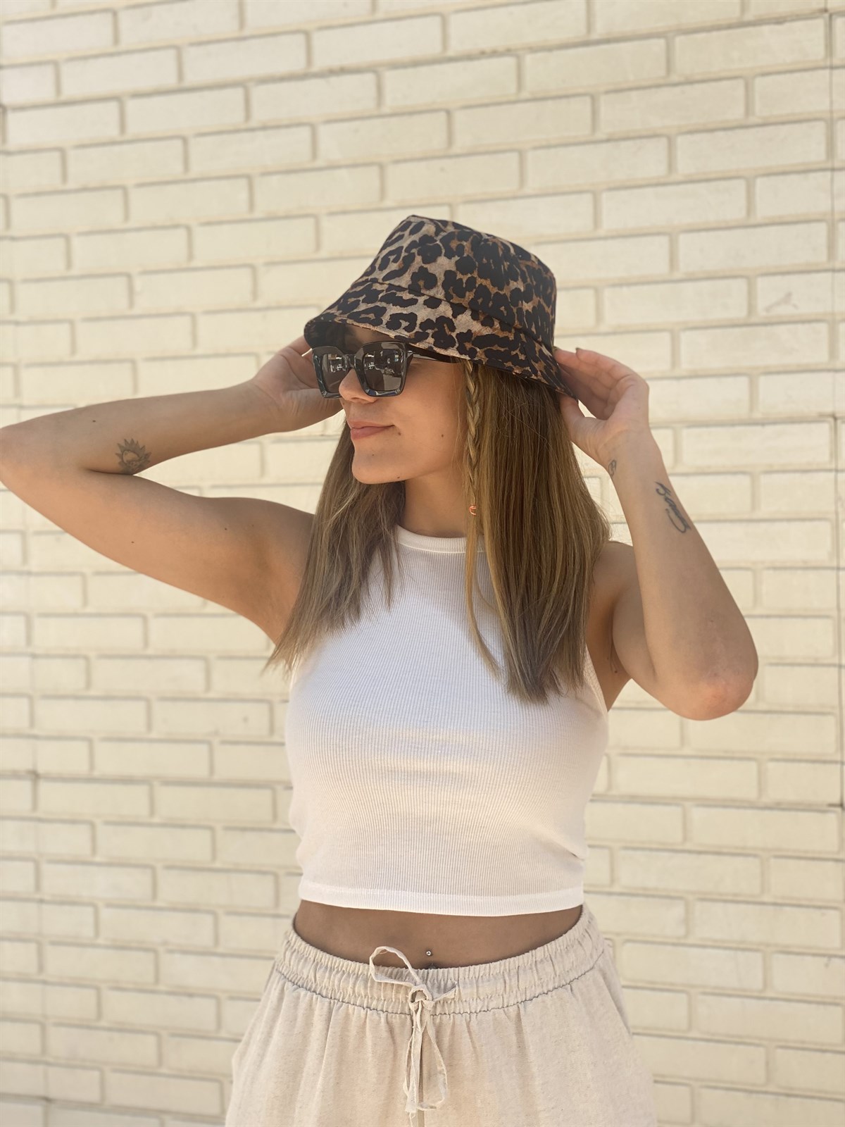 DESENLİ KOVA ŞAPKA