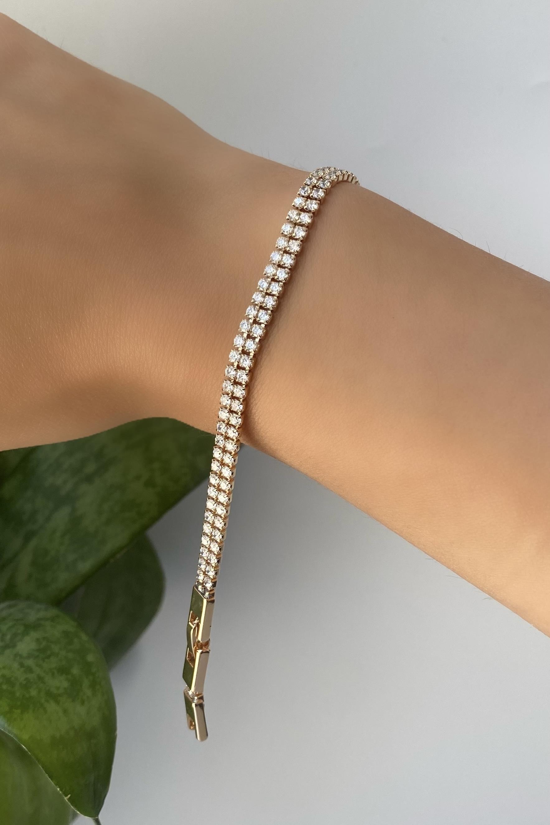 DUBLE SU YOLU BİLEZİK 1mm