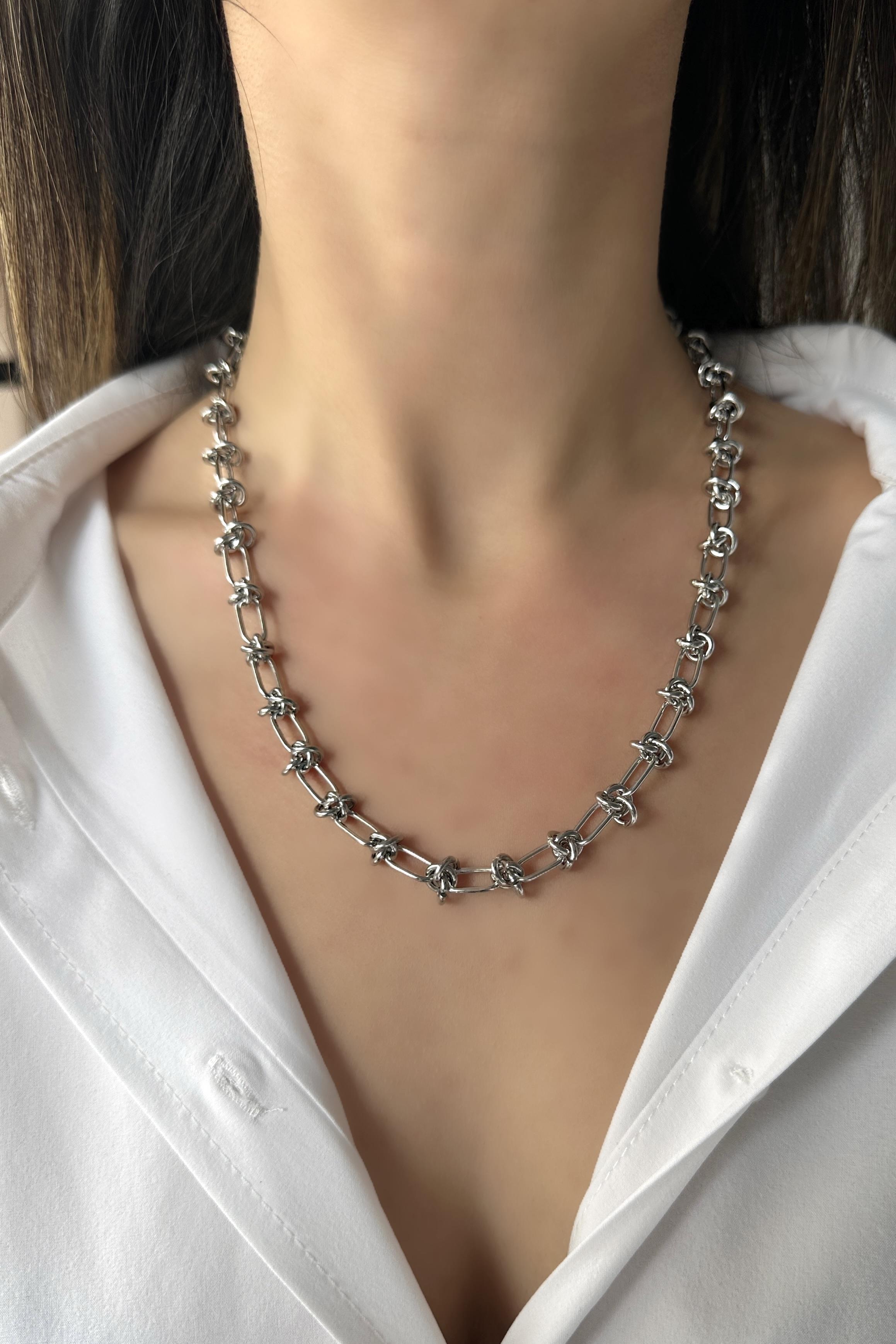 DÜĞÜMLÜ ATAÇ KOLYE