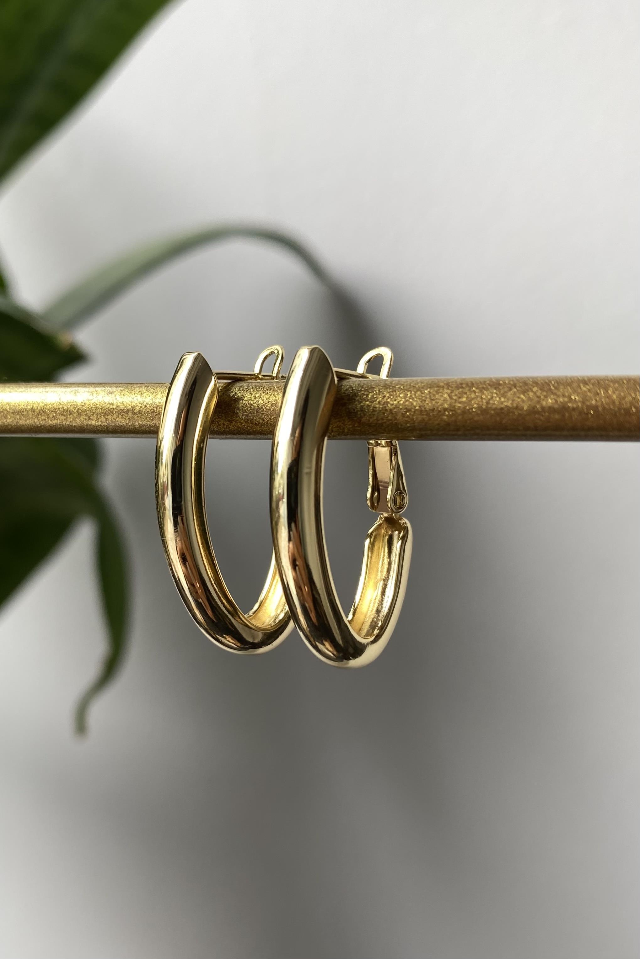 ELİPS BORU HALKA KÜPE 2.5CM