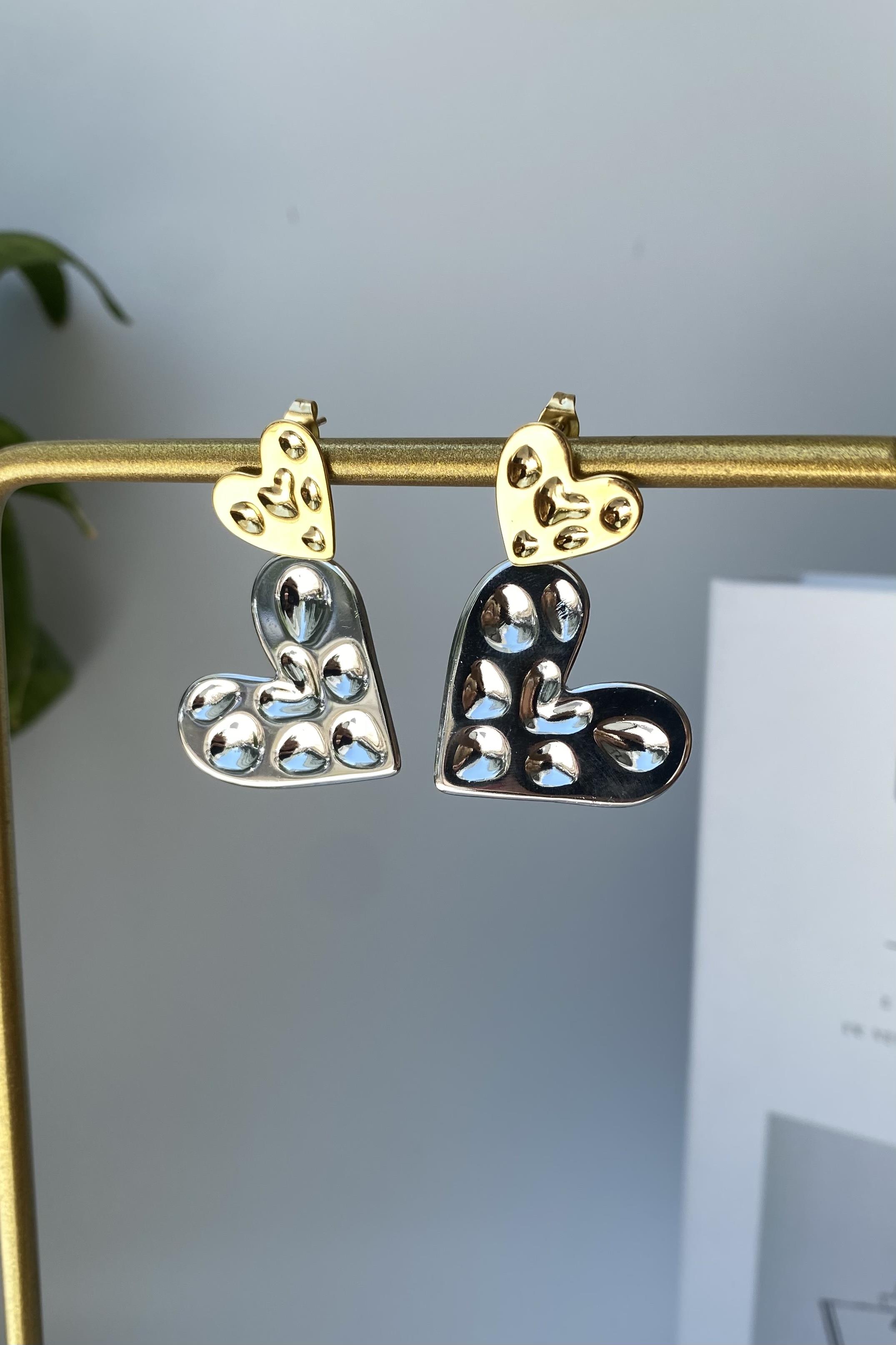 EZME İZLİ KALP KÜPE