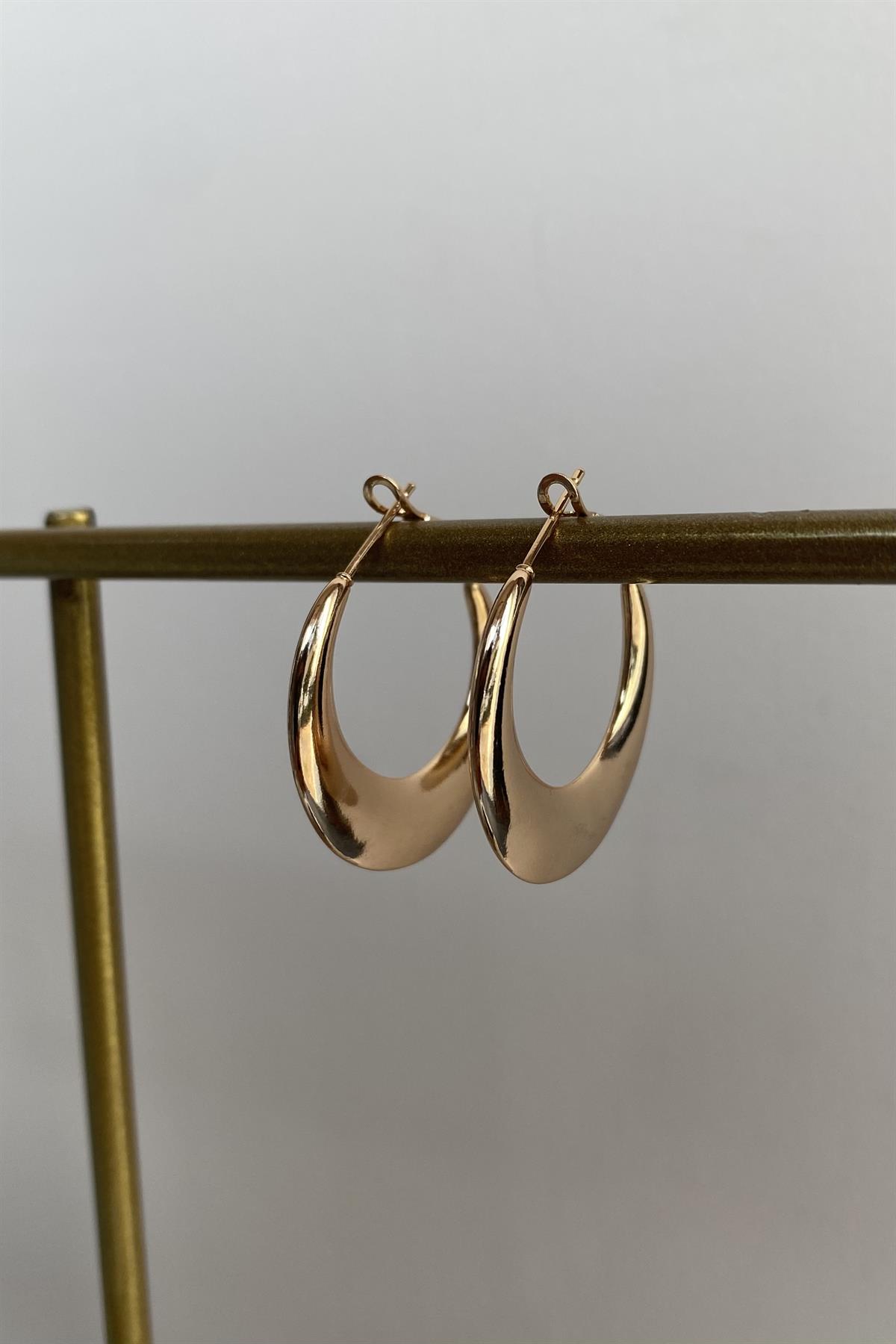 EZME KALIN HALKA KÜPE 3cm