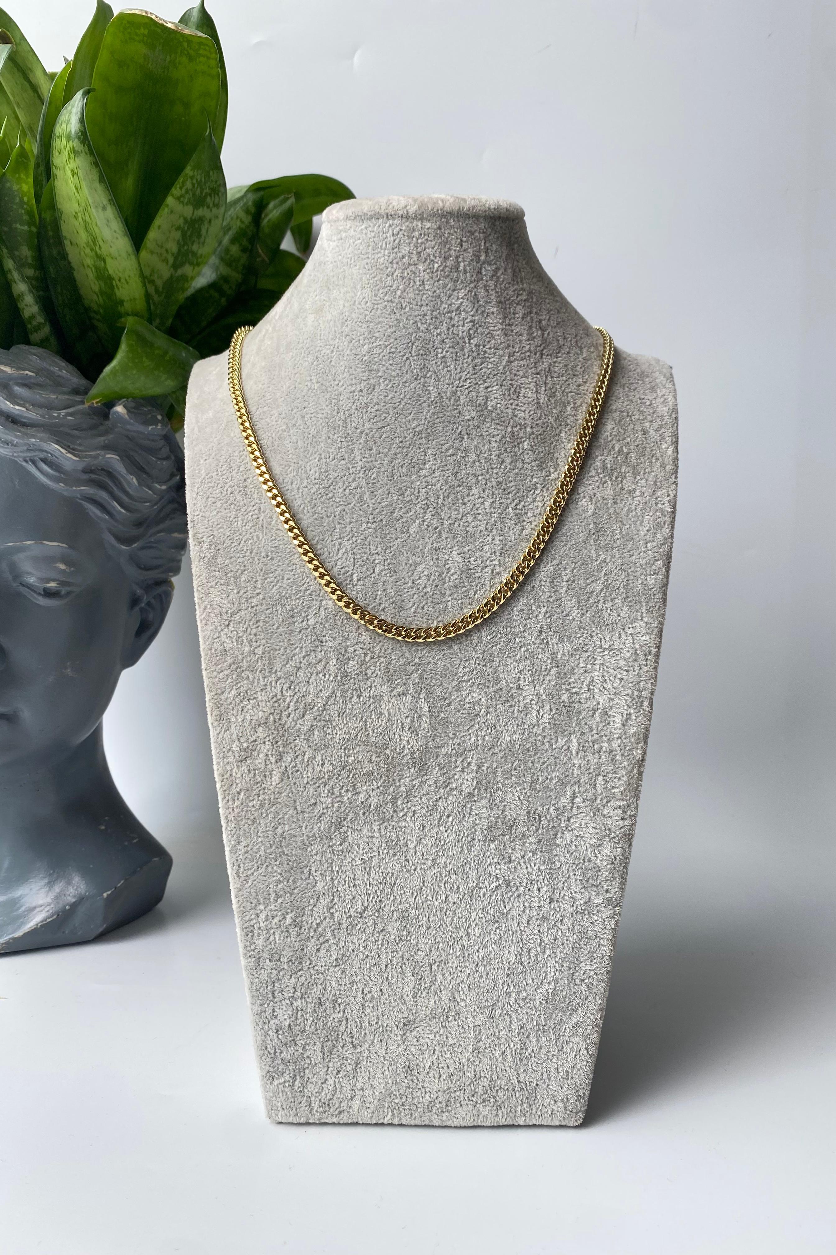 FİGARO ZİNCİR KOLYE 50CM