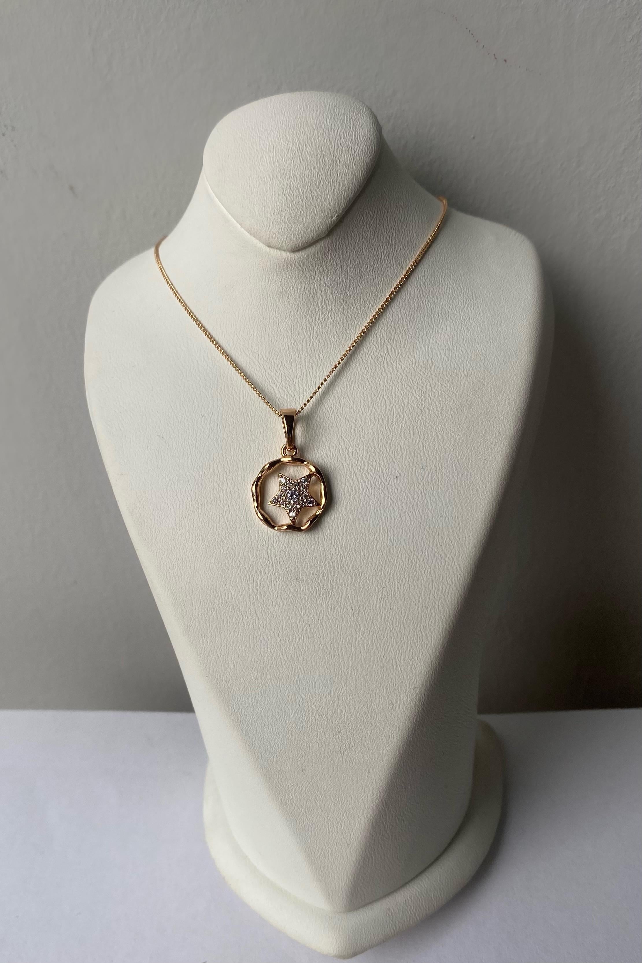 GEZEGEN YILDIZ KOLYE