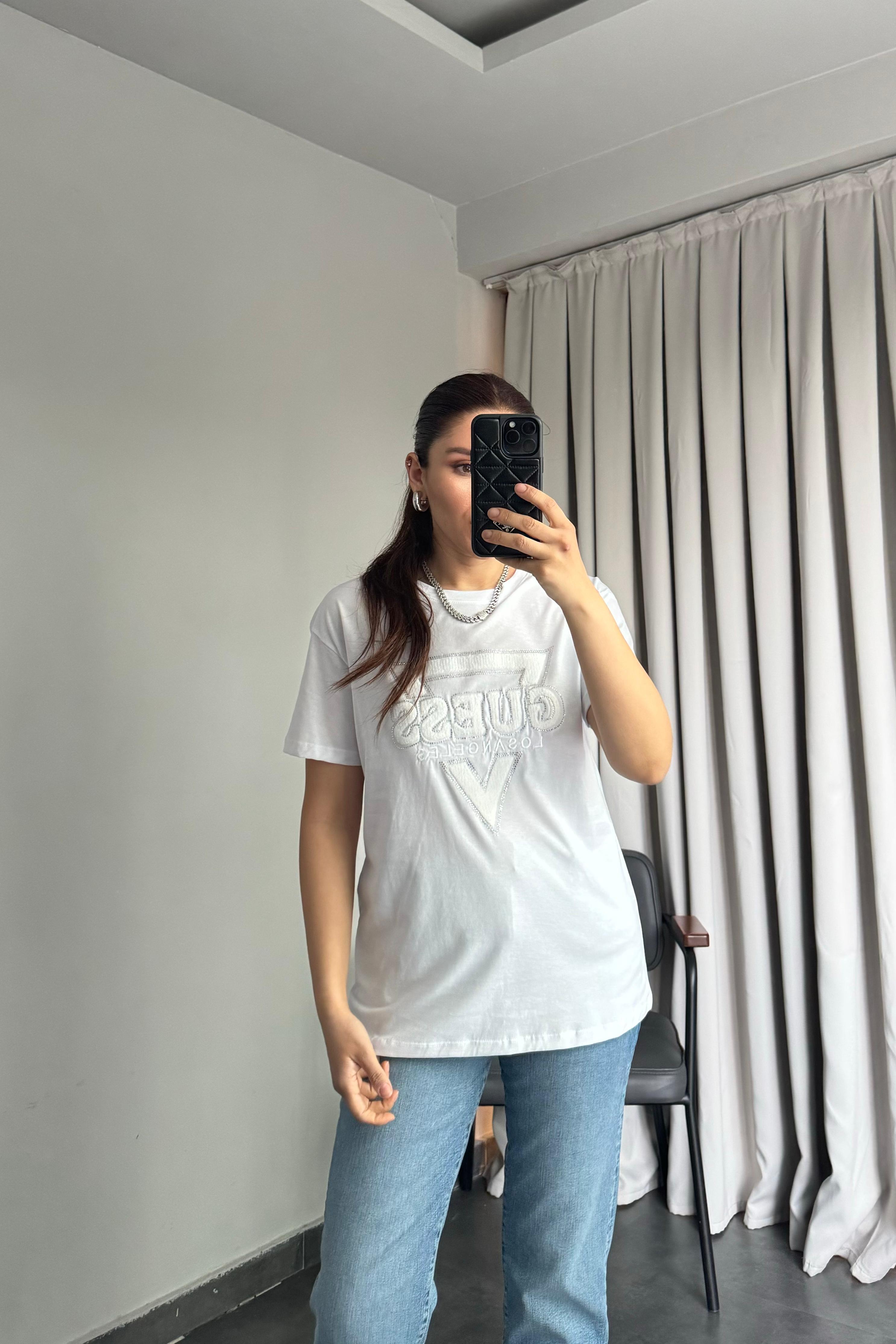 GUES BASKILI BASIC T-SHIRT /4546