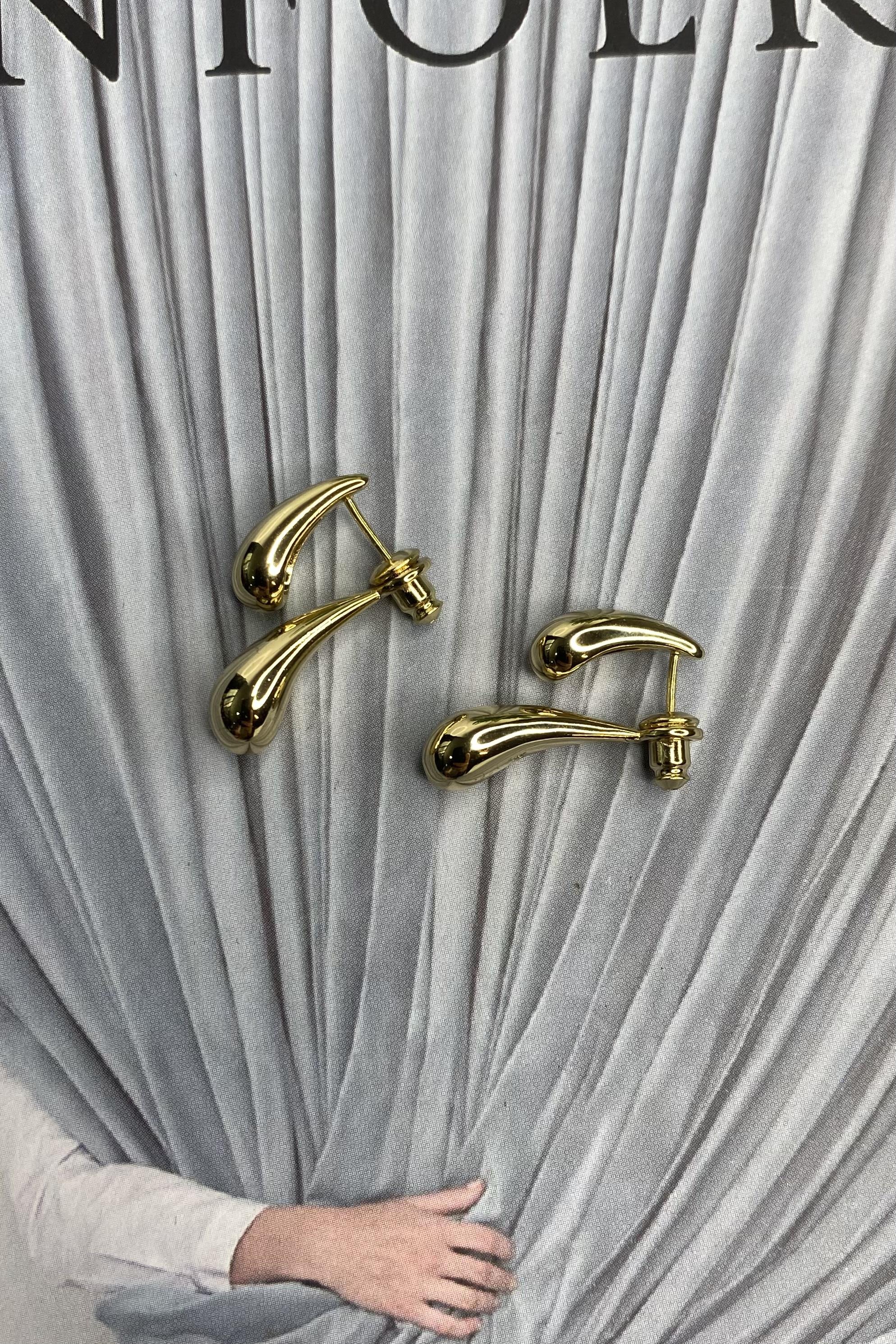 İKİLİ MİNİMAL DAMLA KÜPE