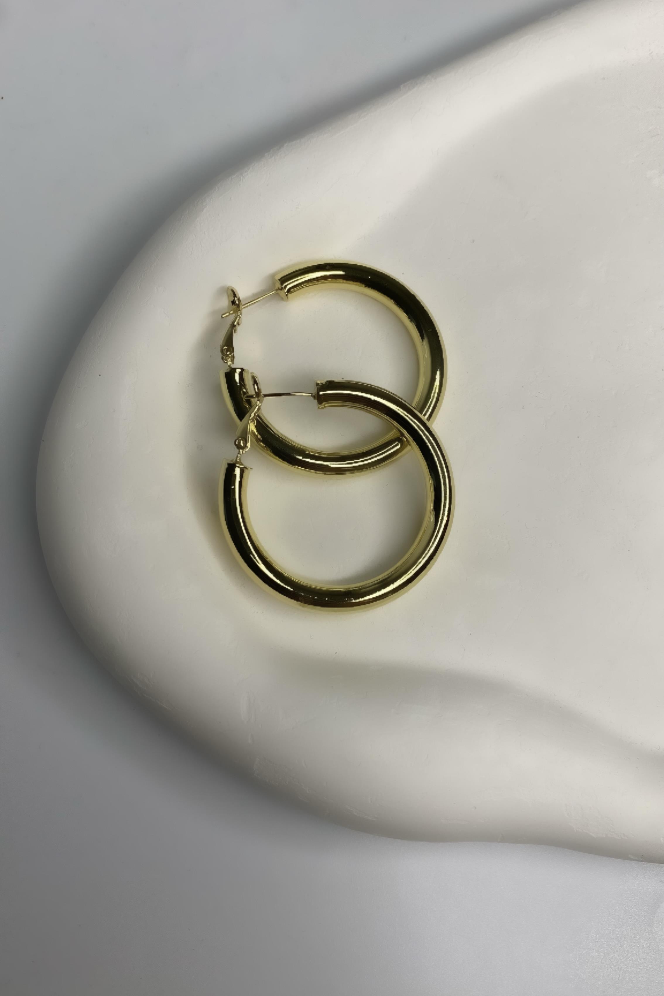 İNCE BORU KÜPE 3,5CM