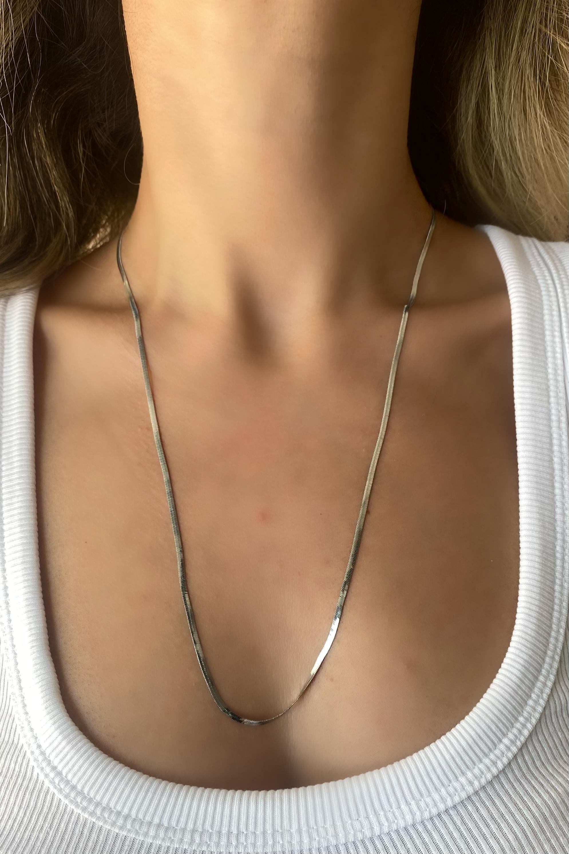 İNCE İTALYAN ZİNCİR 45cm