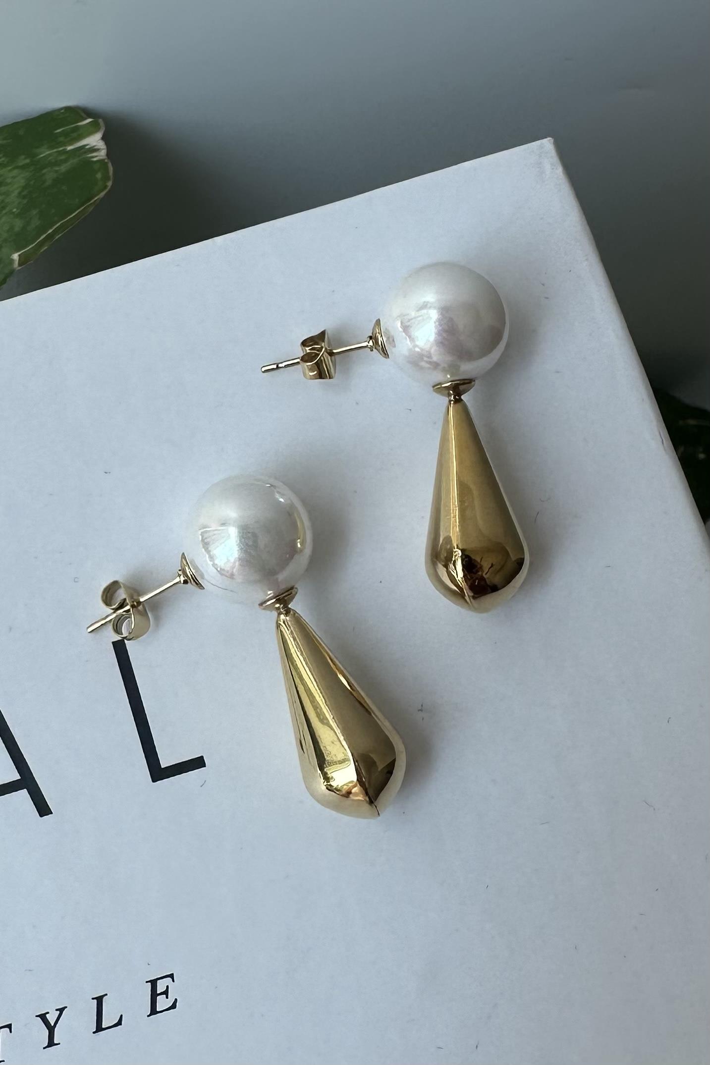 İNCİLİ DAMLA KÜPE