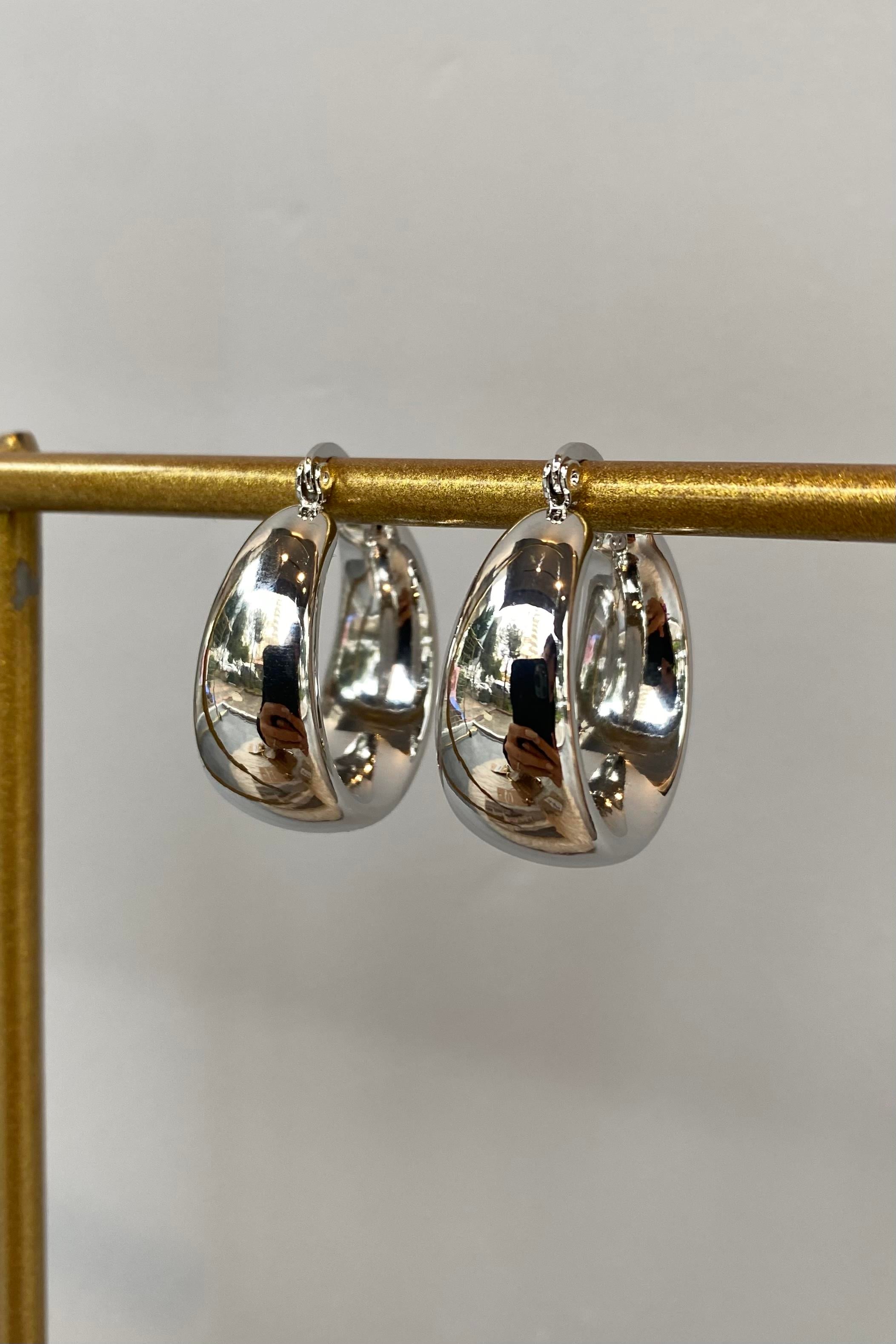 KALIN YUVARLAK HALKA KÜPE